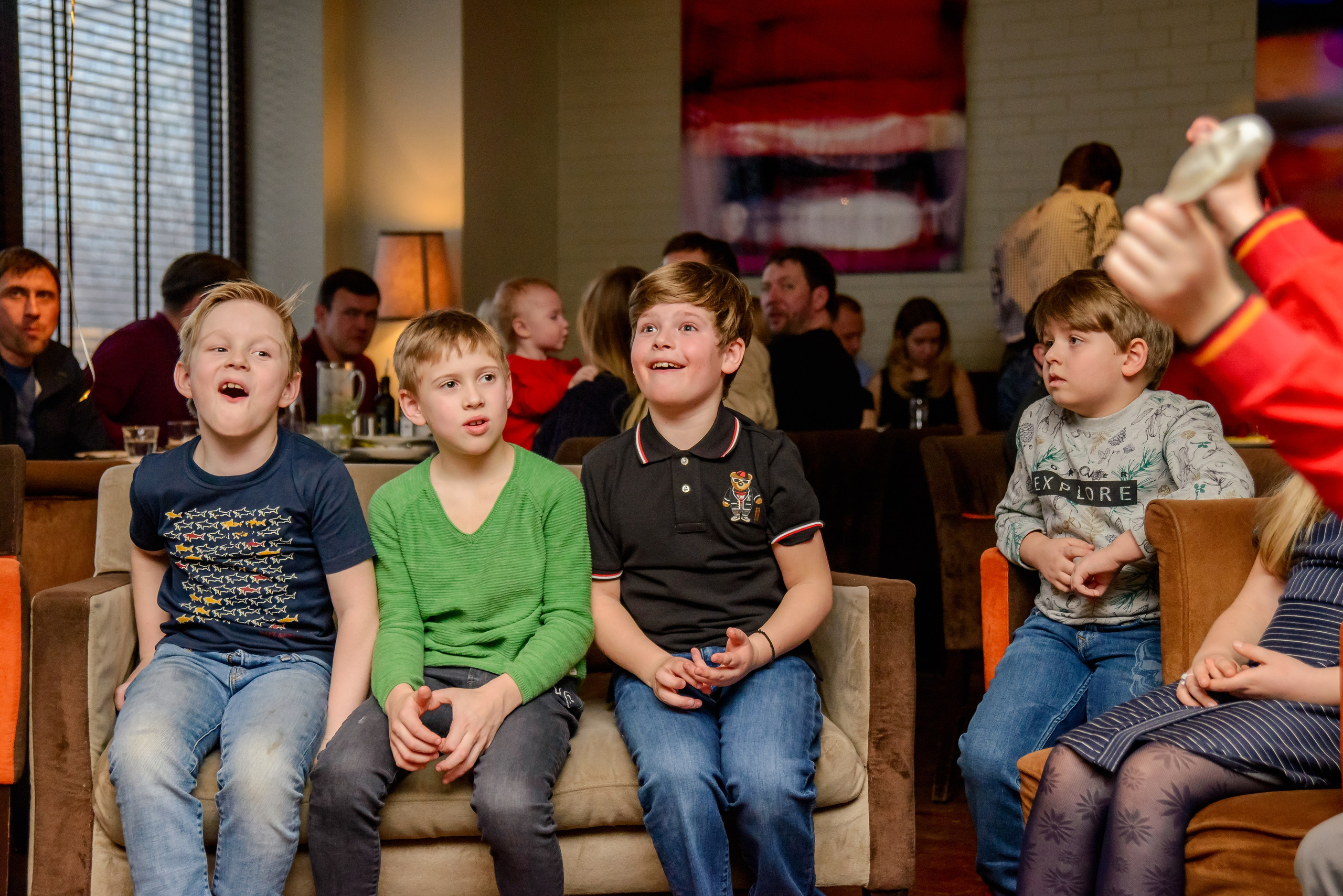 Детский день рождения в ресторане