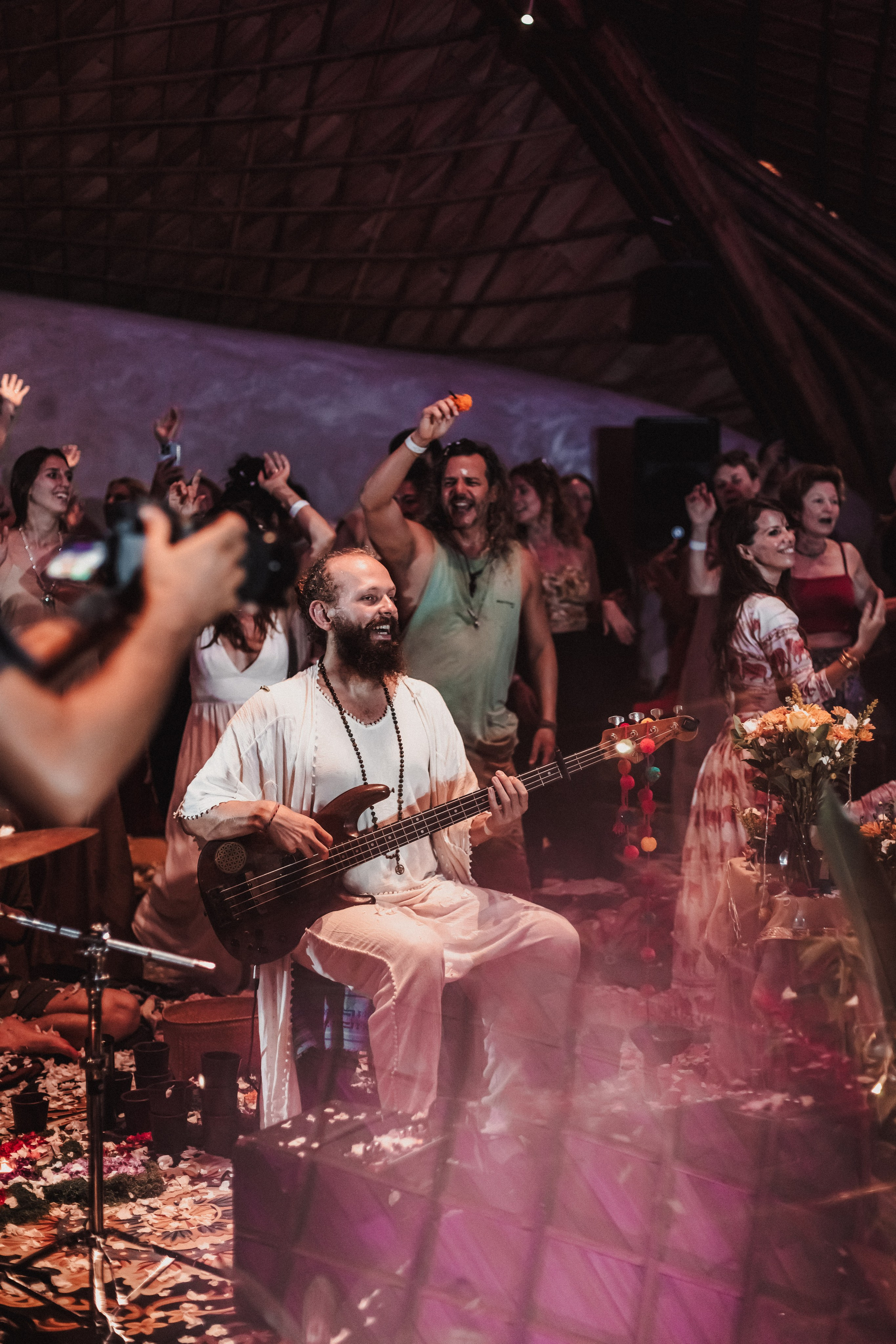 Hanuman Project kirtan at Alchemy march. Mariam Bagdasaryan