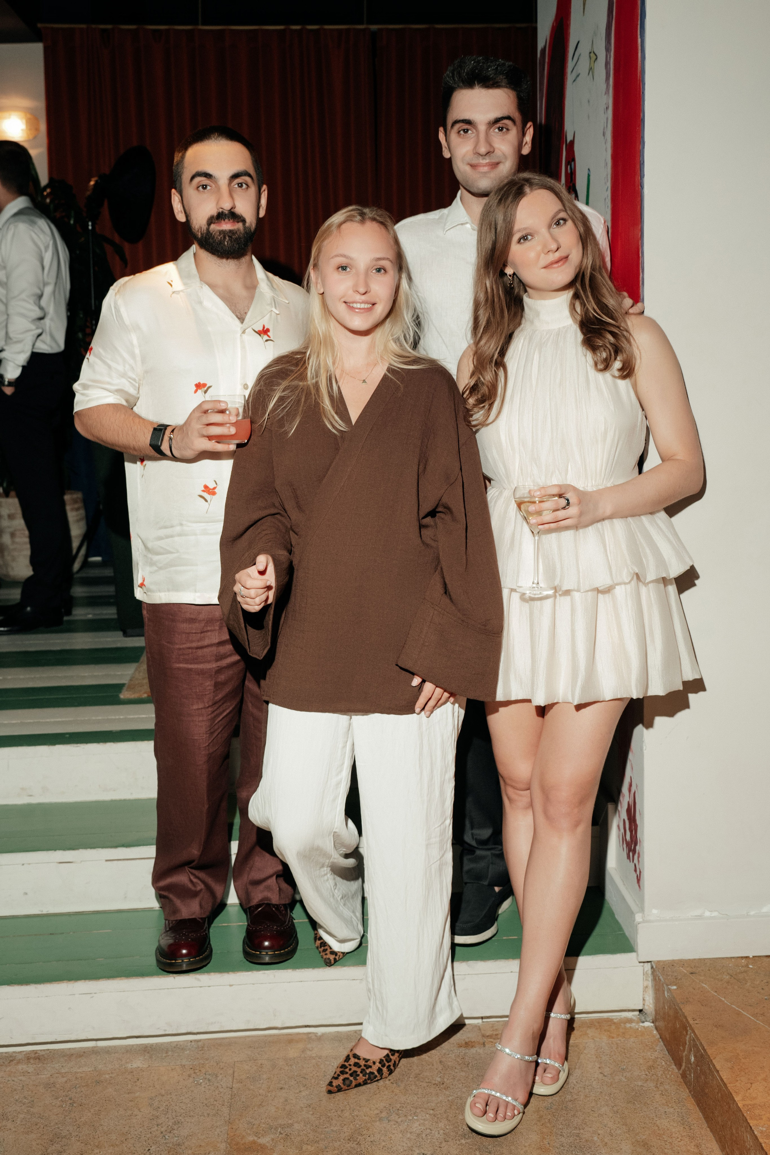 Свадебный ужин в кругу друзей/ ресторан Мина. Свадебный фотограф Москва Александра Аверкова