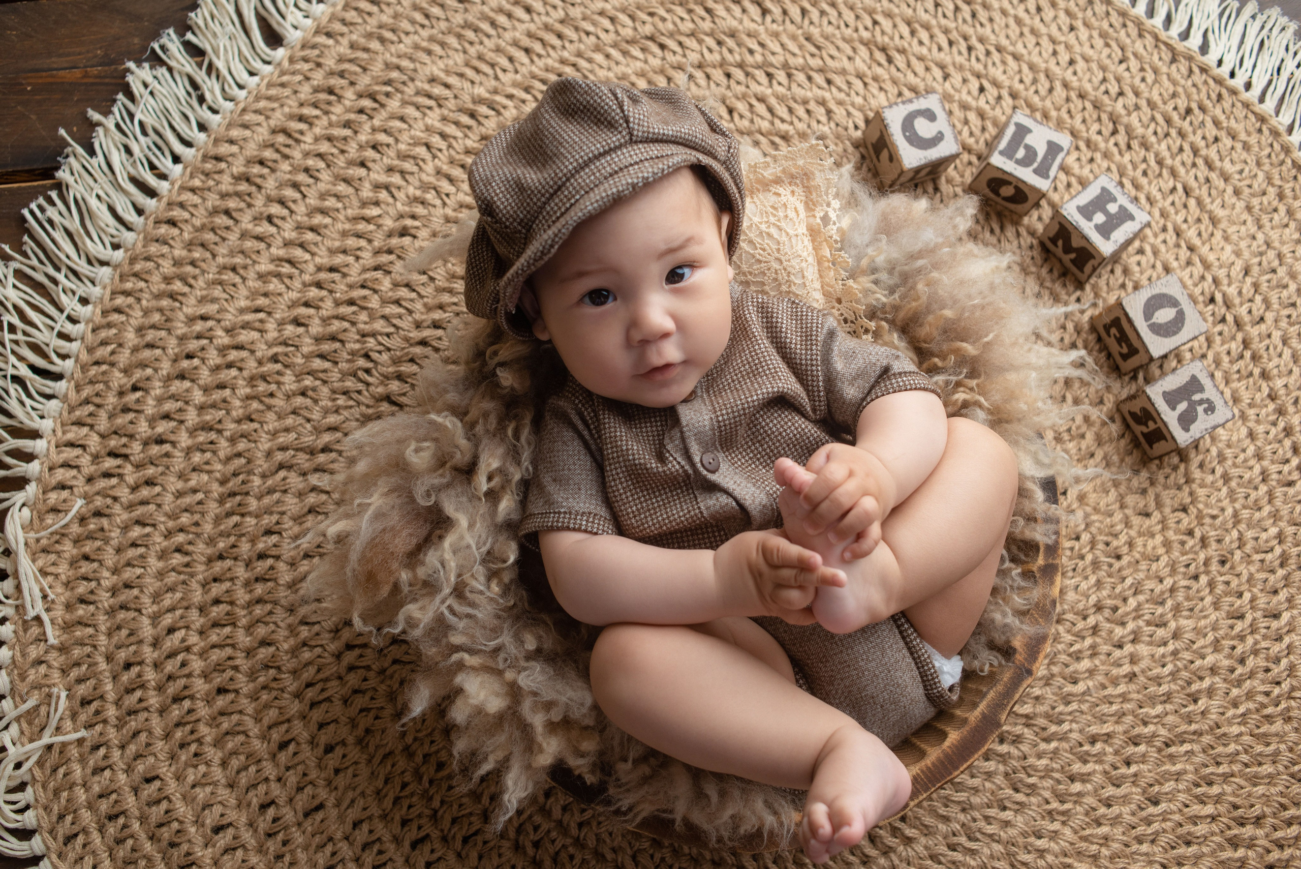 Малыши до года. Фотограф Новорожденных во Владивостоке Ольга Галаницкая