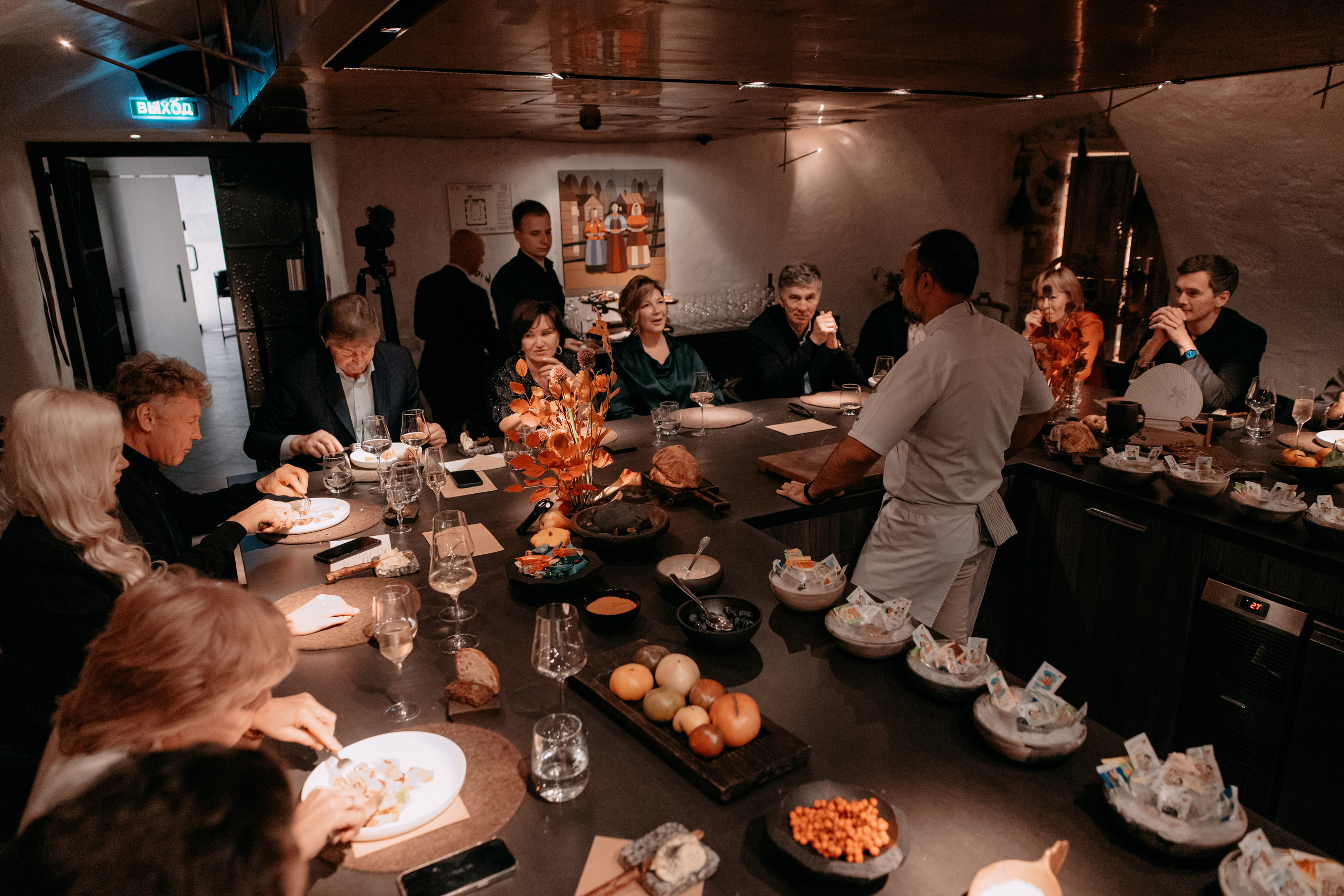 День рождения. Chef’s Table. Фото и видео съемка. Андрей Ионов