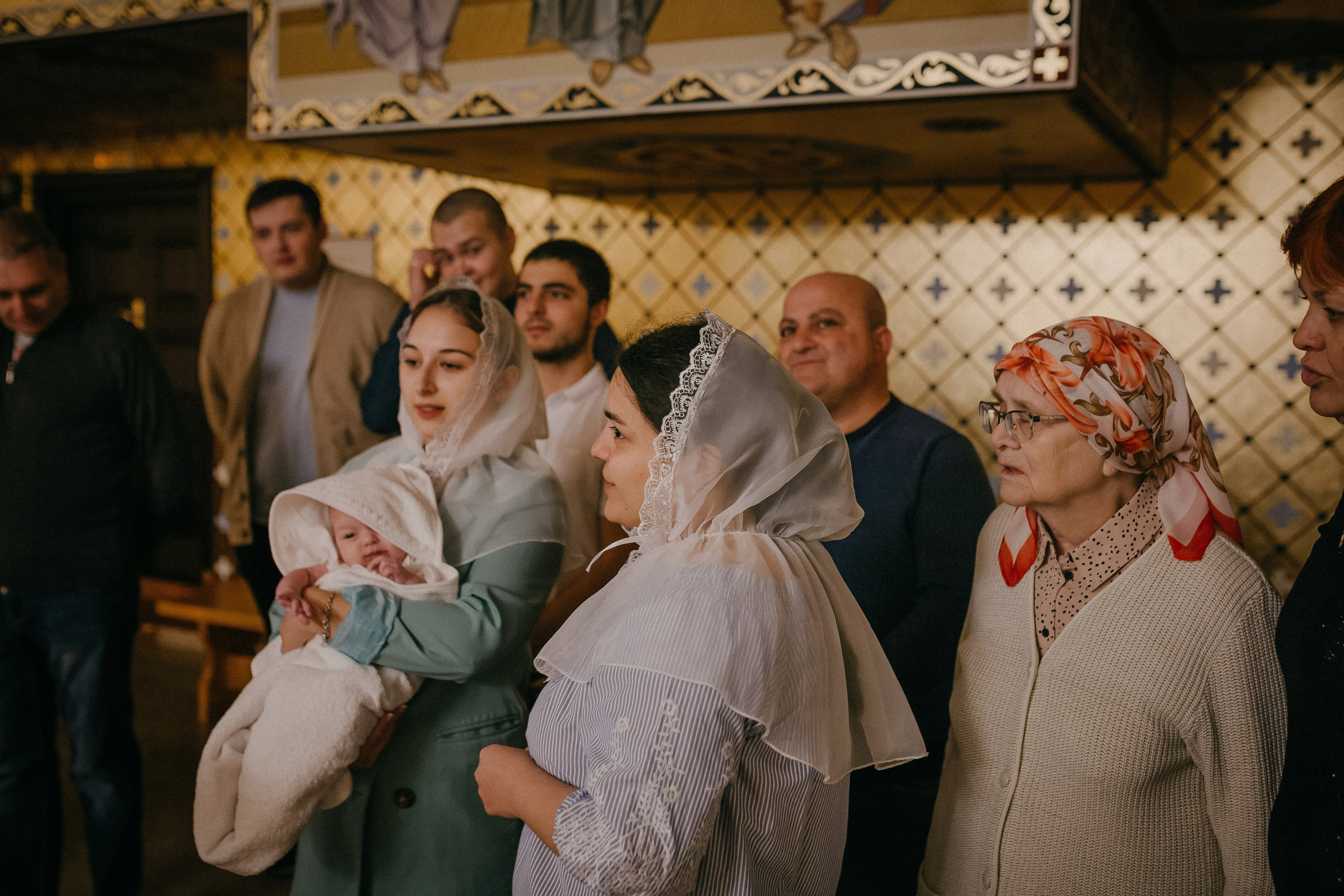 Крещение Софии. Храм Никольский. Семейный фотограф в Сургуте