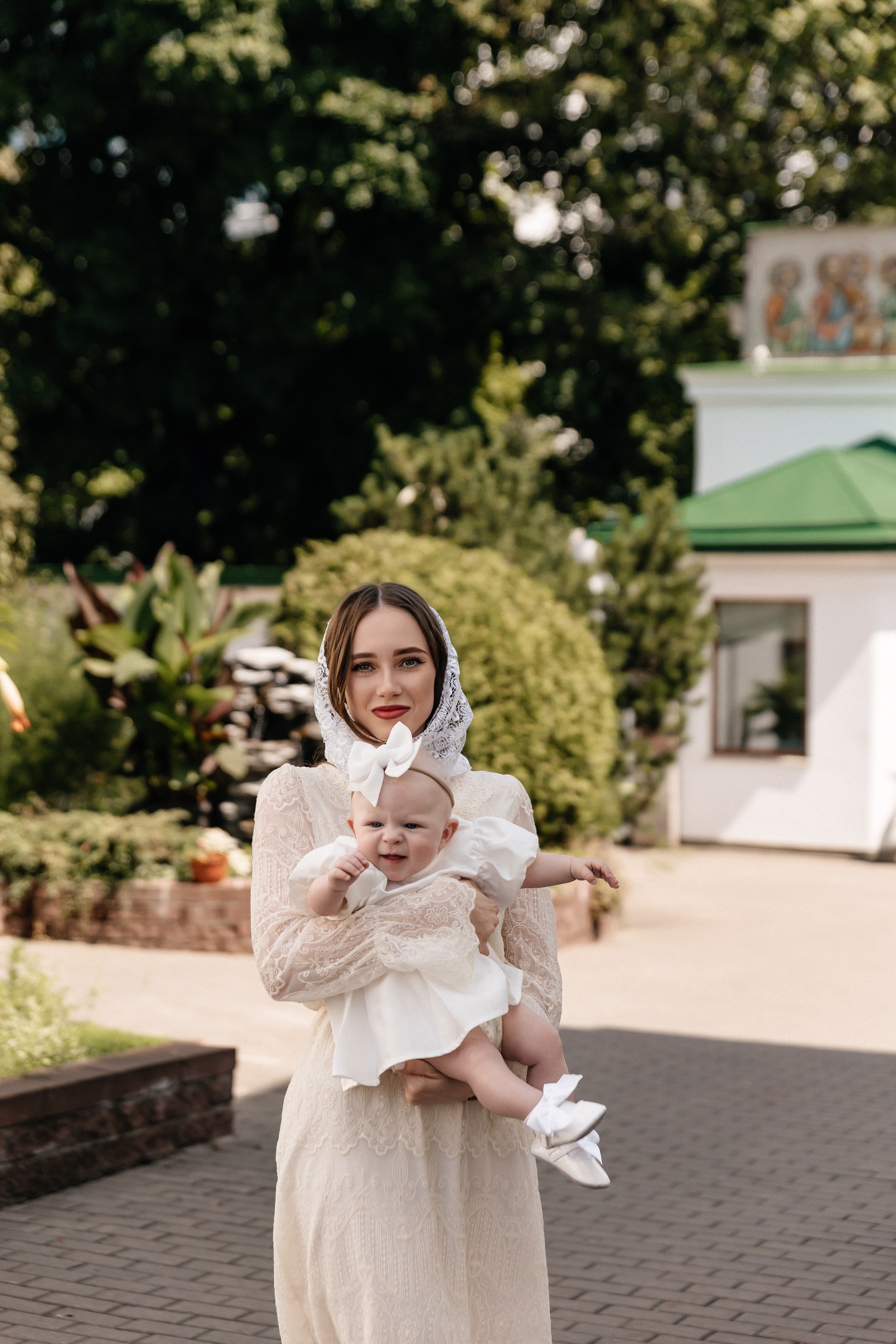 Крещение Адель. Семейный фотограф Минск Усова Ольга
