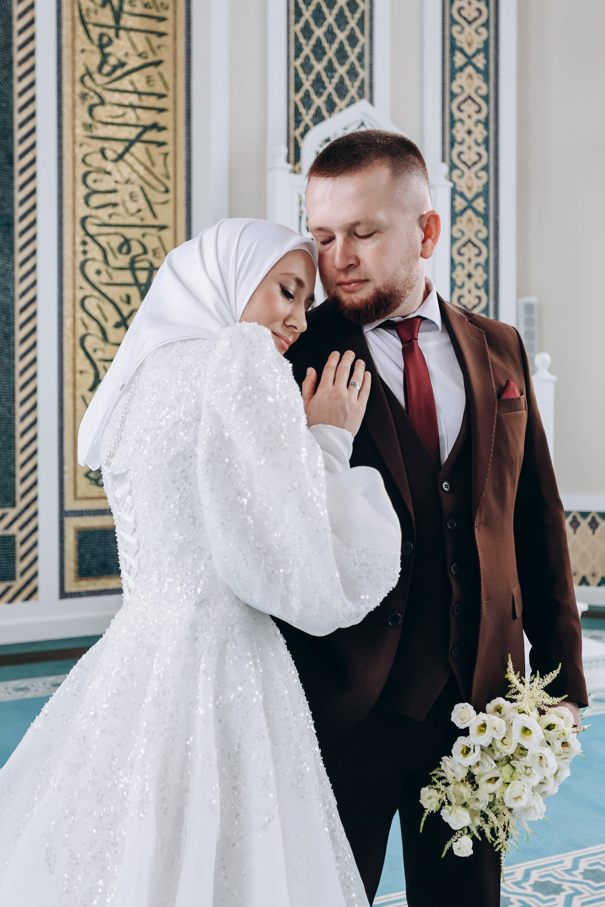 Инсаф и Айгуль. Мечеть Рауза. Свадебный фотограф Казань|Москва Ranas4you