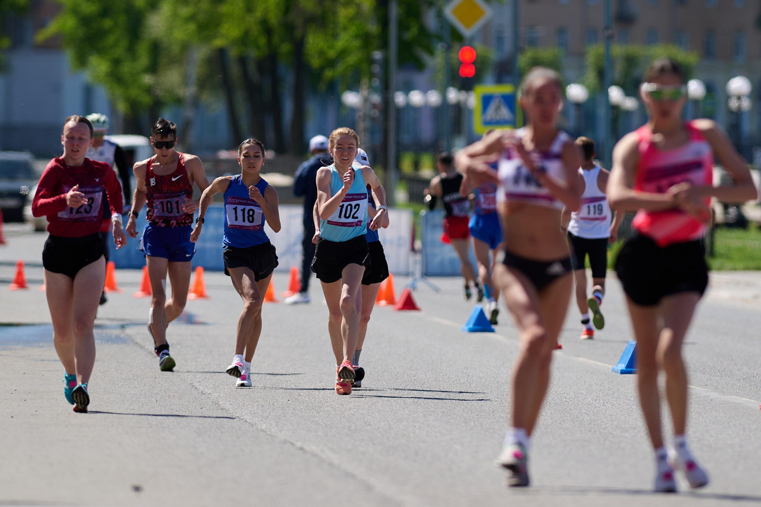 Чемпионат России по спортивной ходьбе 2025. Спортивный репортажный фотограф в Ижевске Сергей Мерзляков