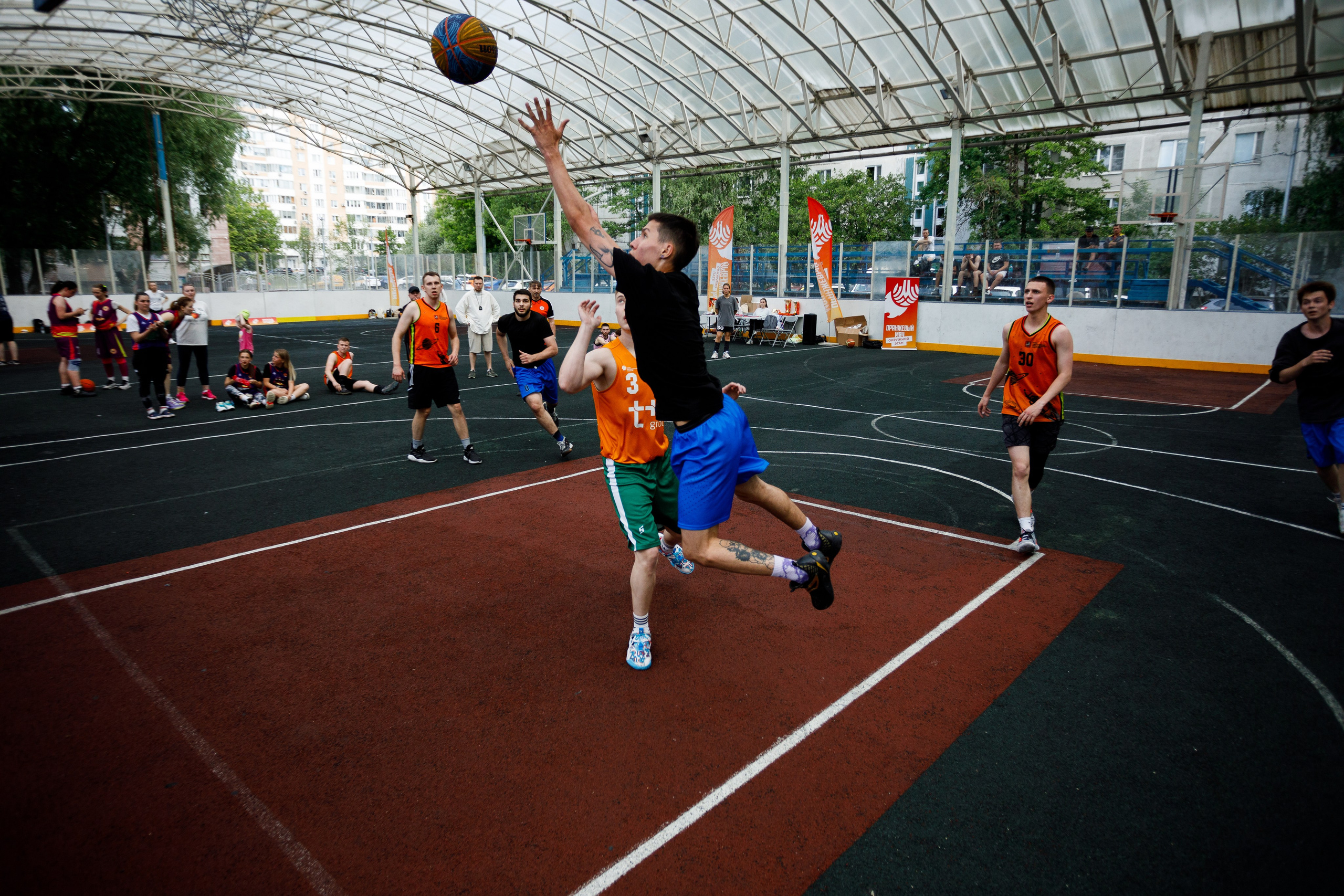 Всероссийское массовое соревнование «ОРАНЖЕВЫЙ МЯЧ». Спортивный фотограф — Никита