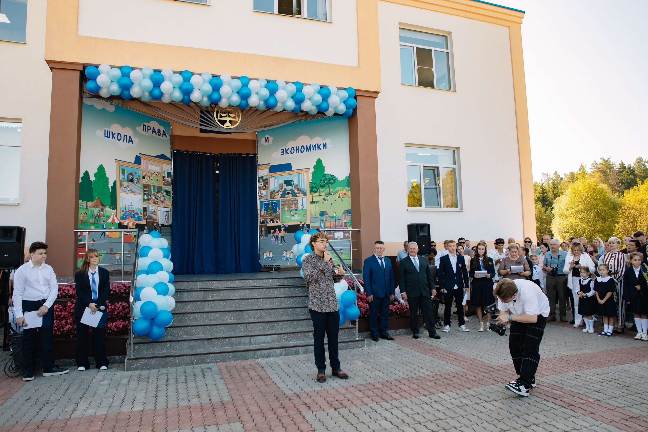 Линейка 1Б Школа Права и Экономики. Фотограф в Москве Яна Полосина