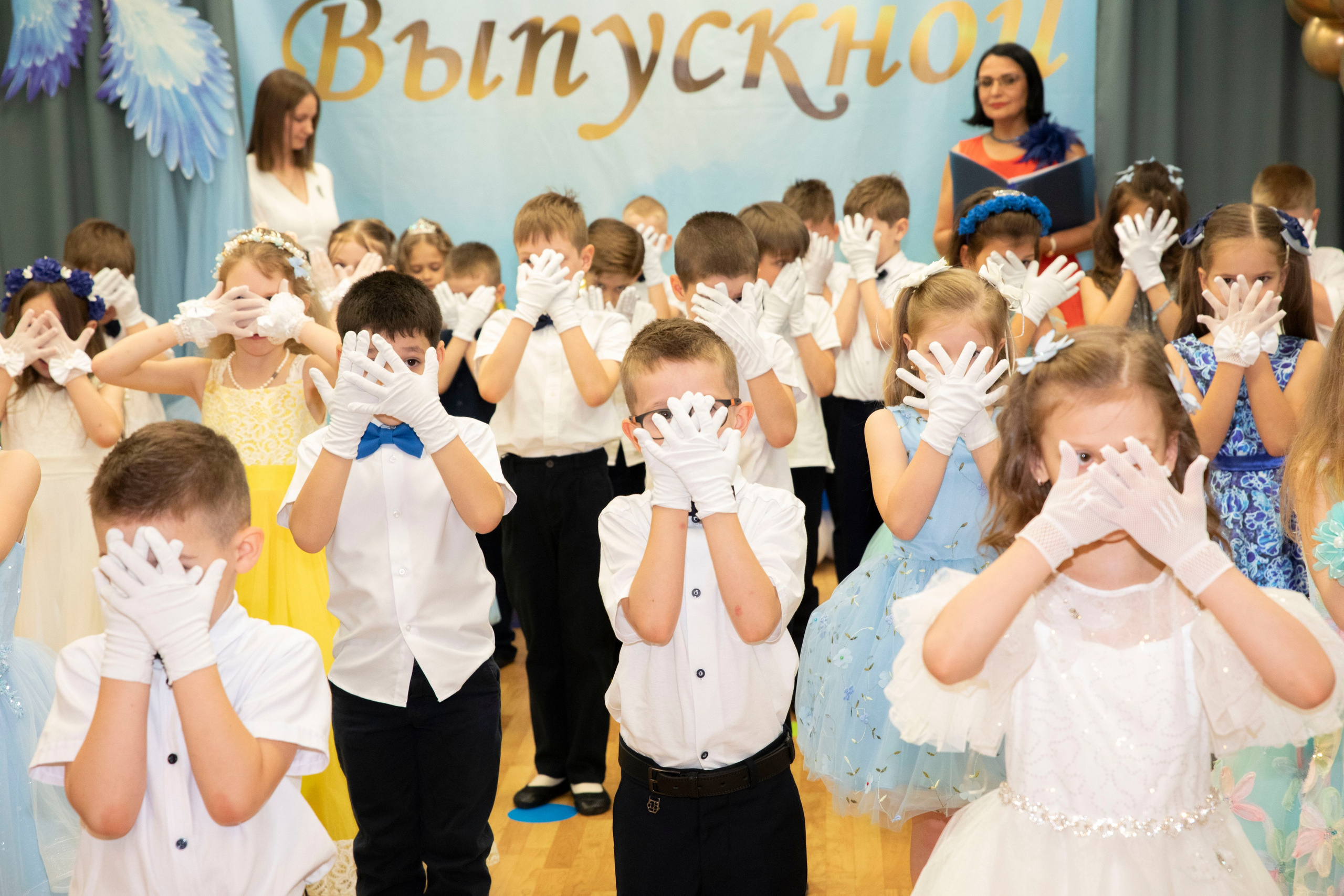 Выпускной 2026 Группа «Лисята», Детский сад № 727 «Теремок». Профессиональный фотограф в Москве | Заказать фотосессию и съемку