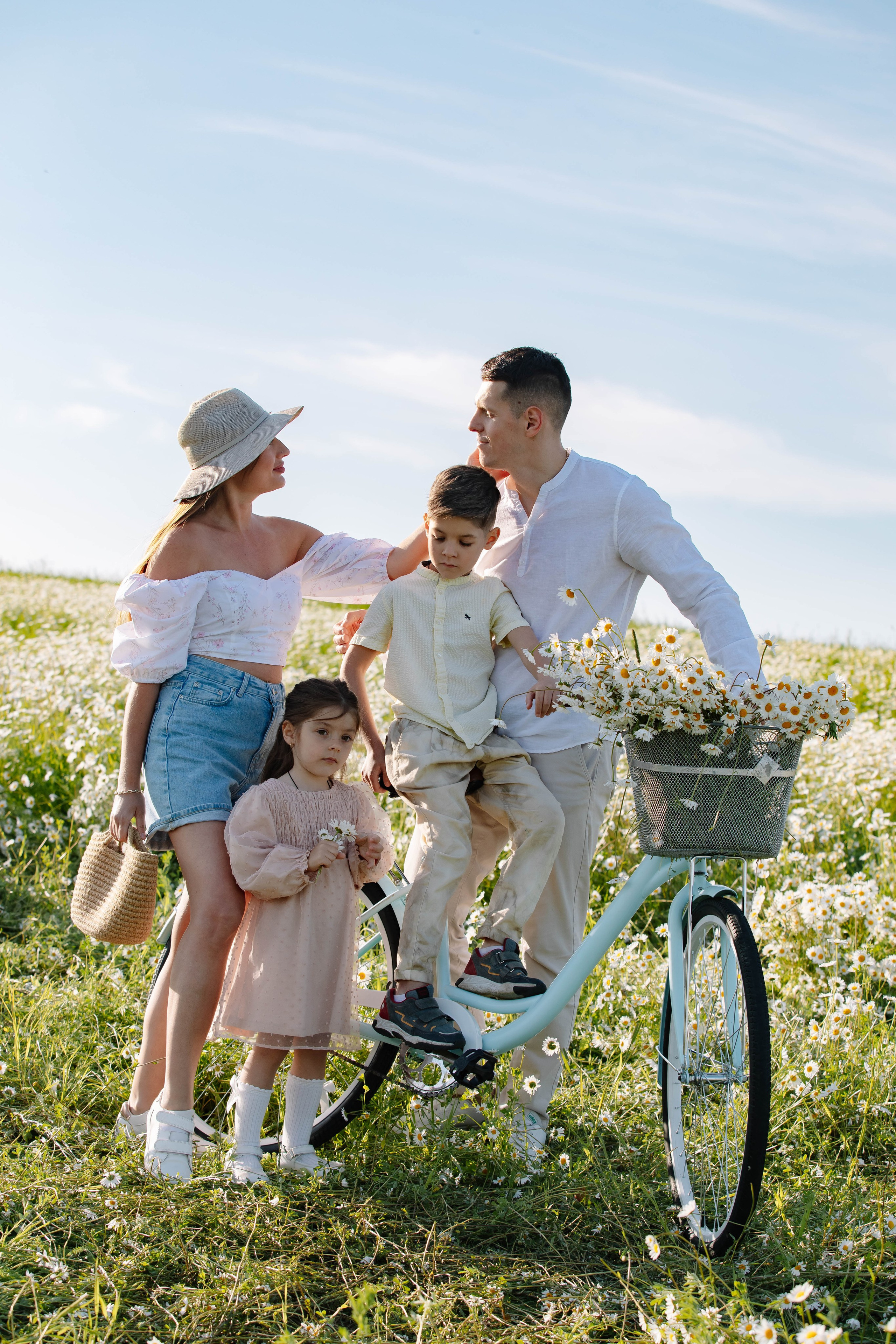Ромашковое поле. Фотограф в Москве Яна Полосина