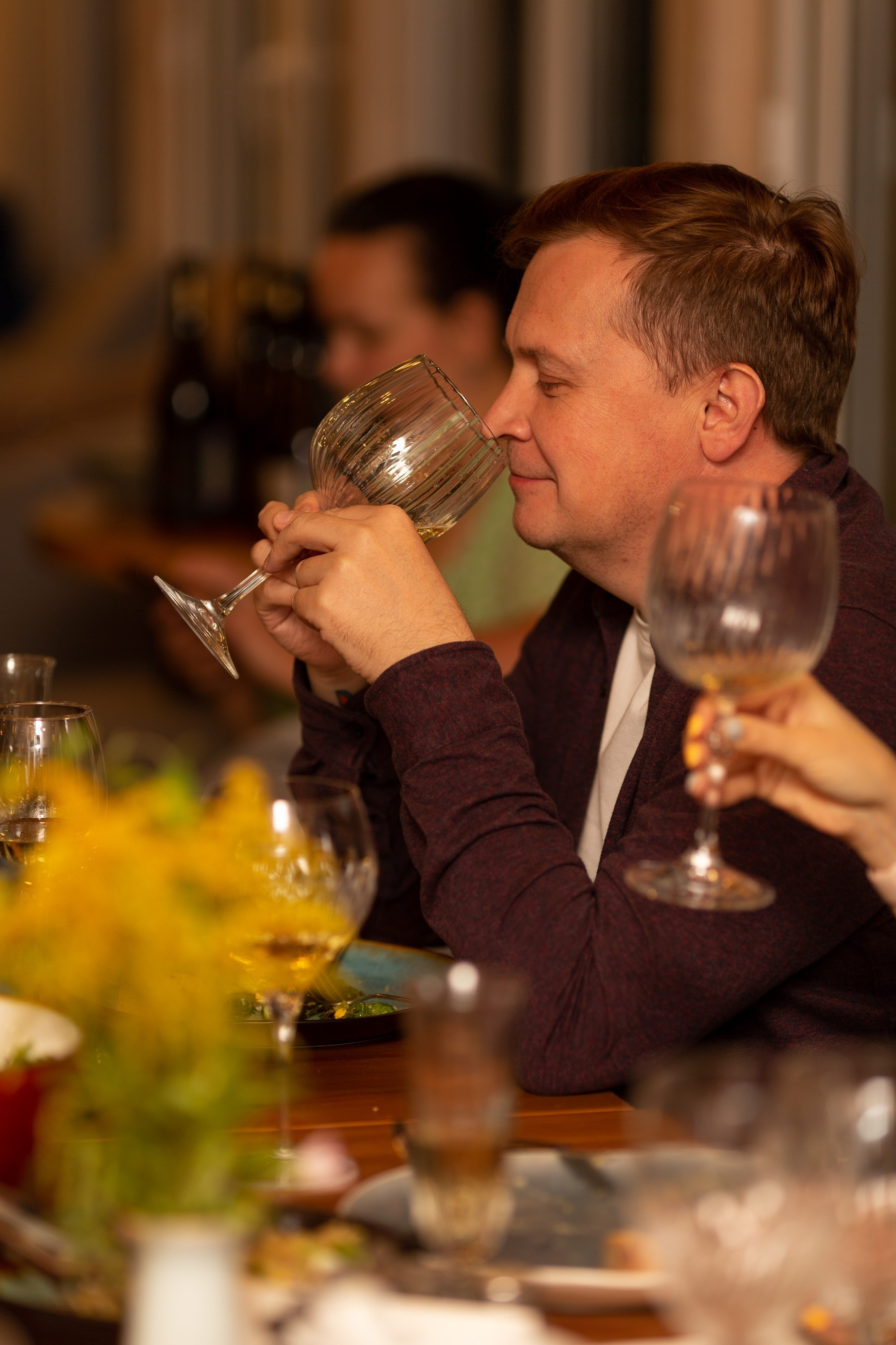 Винный вечер (дагестанское вино) в Поварне МАРК и ЛЕВ (29 июля 2023 г.). Фотограф Наталья Угрюмова, г. Москва