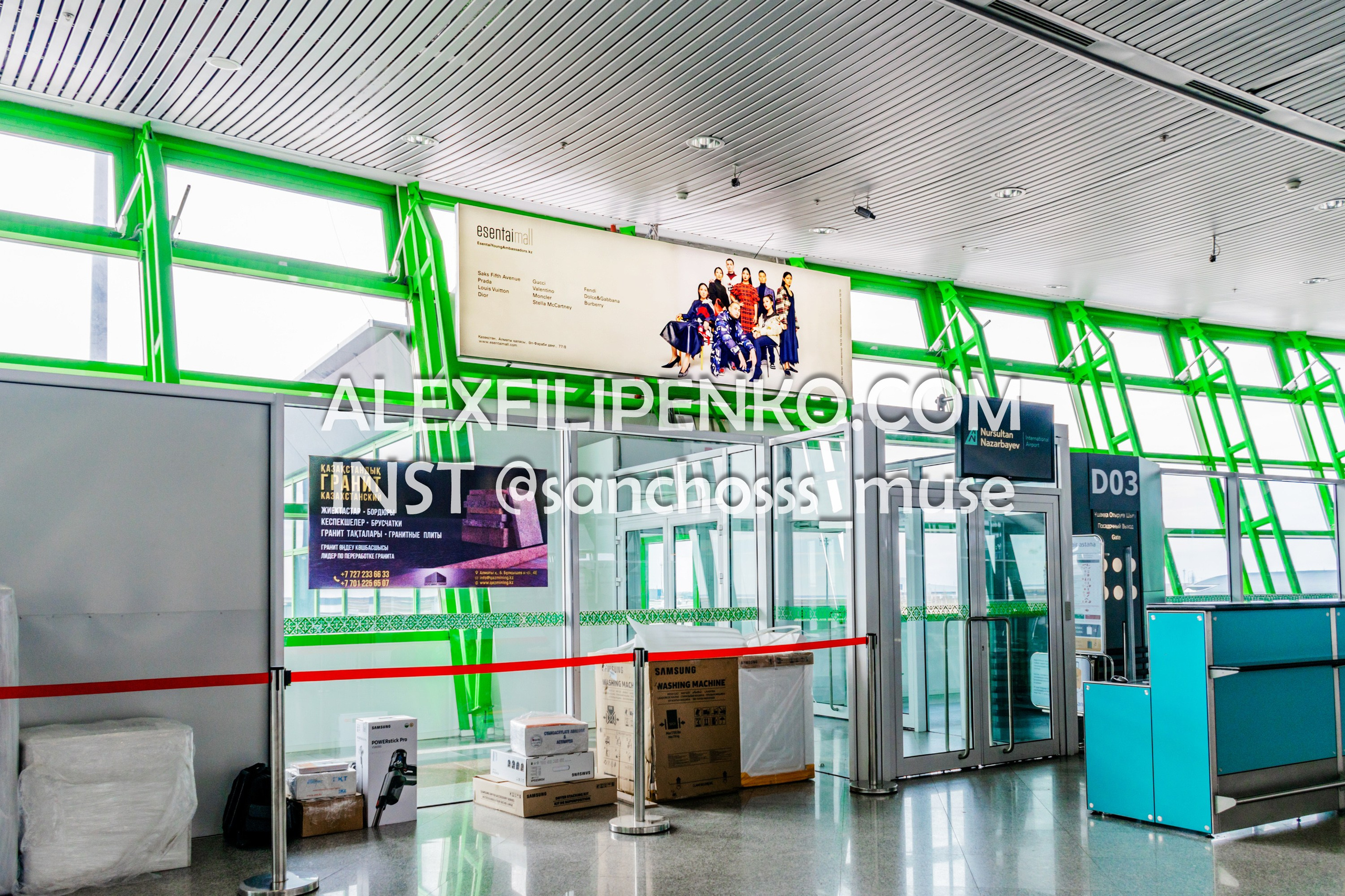 Фотосъемка для рекламного оператора MYD Production в Аэропорту Астаны. Фотограф интерьера недвижимости и архитектуры в Астане