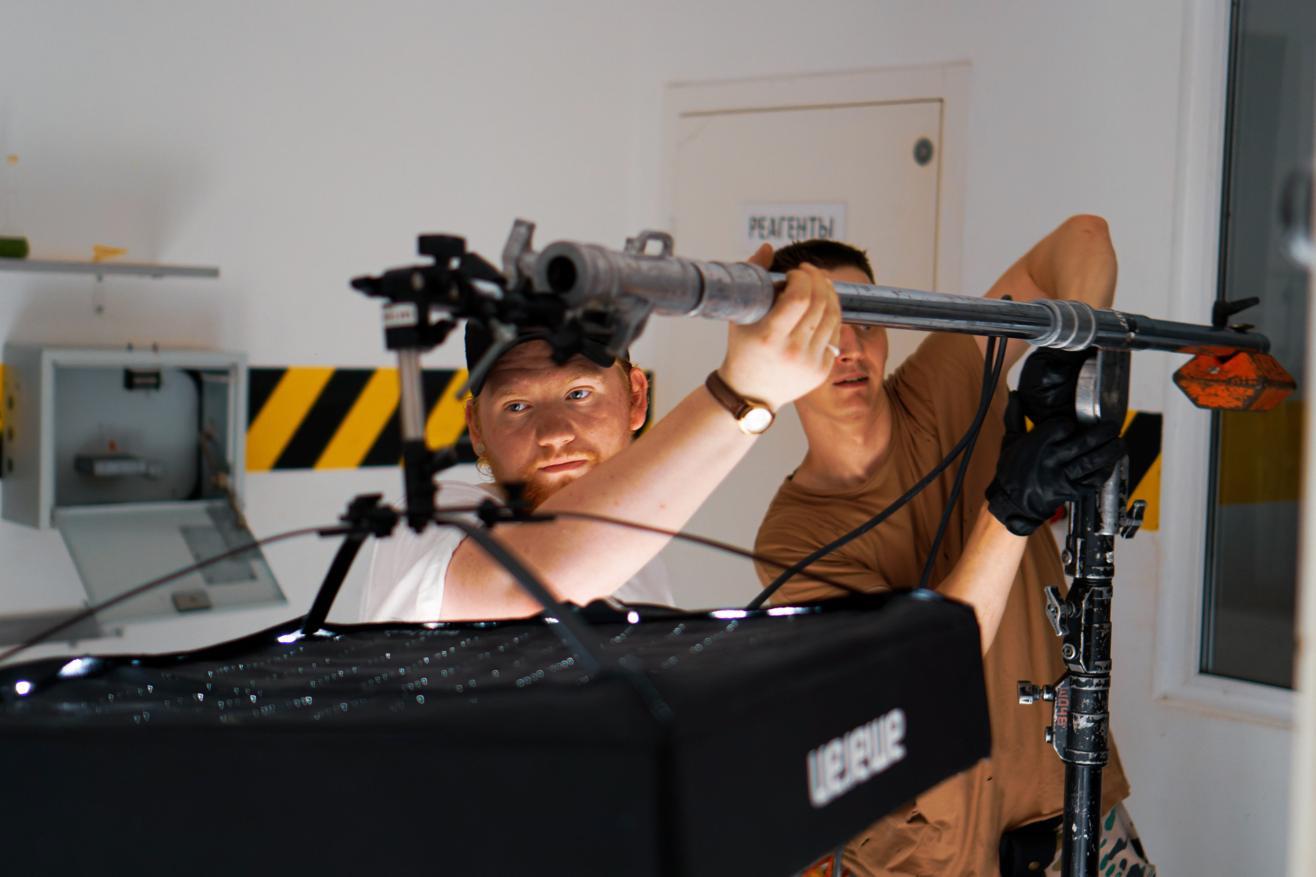 Бэкстейдж рекламы магистратуры УрФУ. Репортажный фотограф Даниил Коваленко