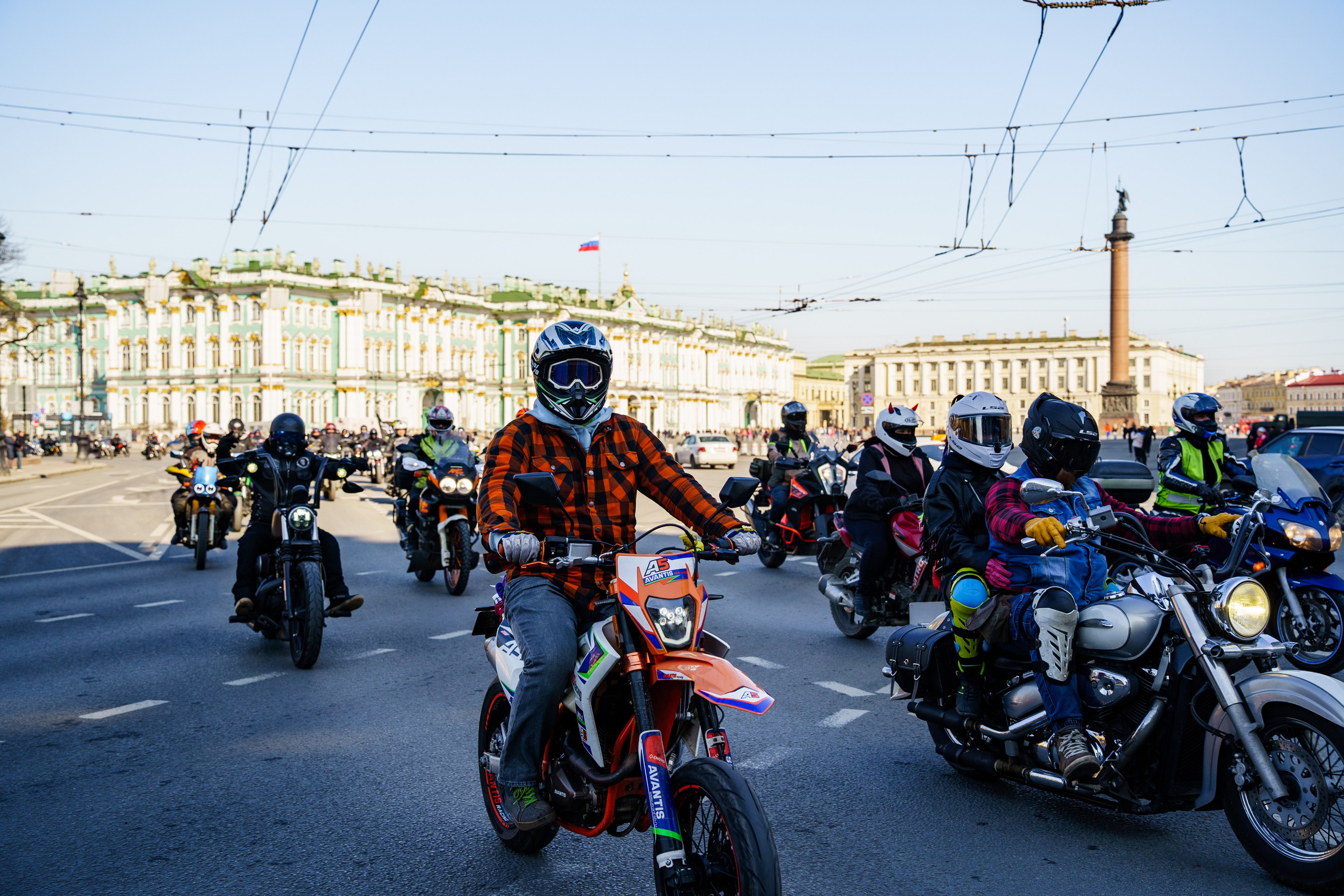 Прохват мотоклуба Norman Riders ч.1. Концертный и репортажный фотограф в Санкт-Петербурге Слава Пахомов