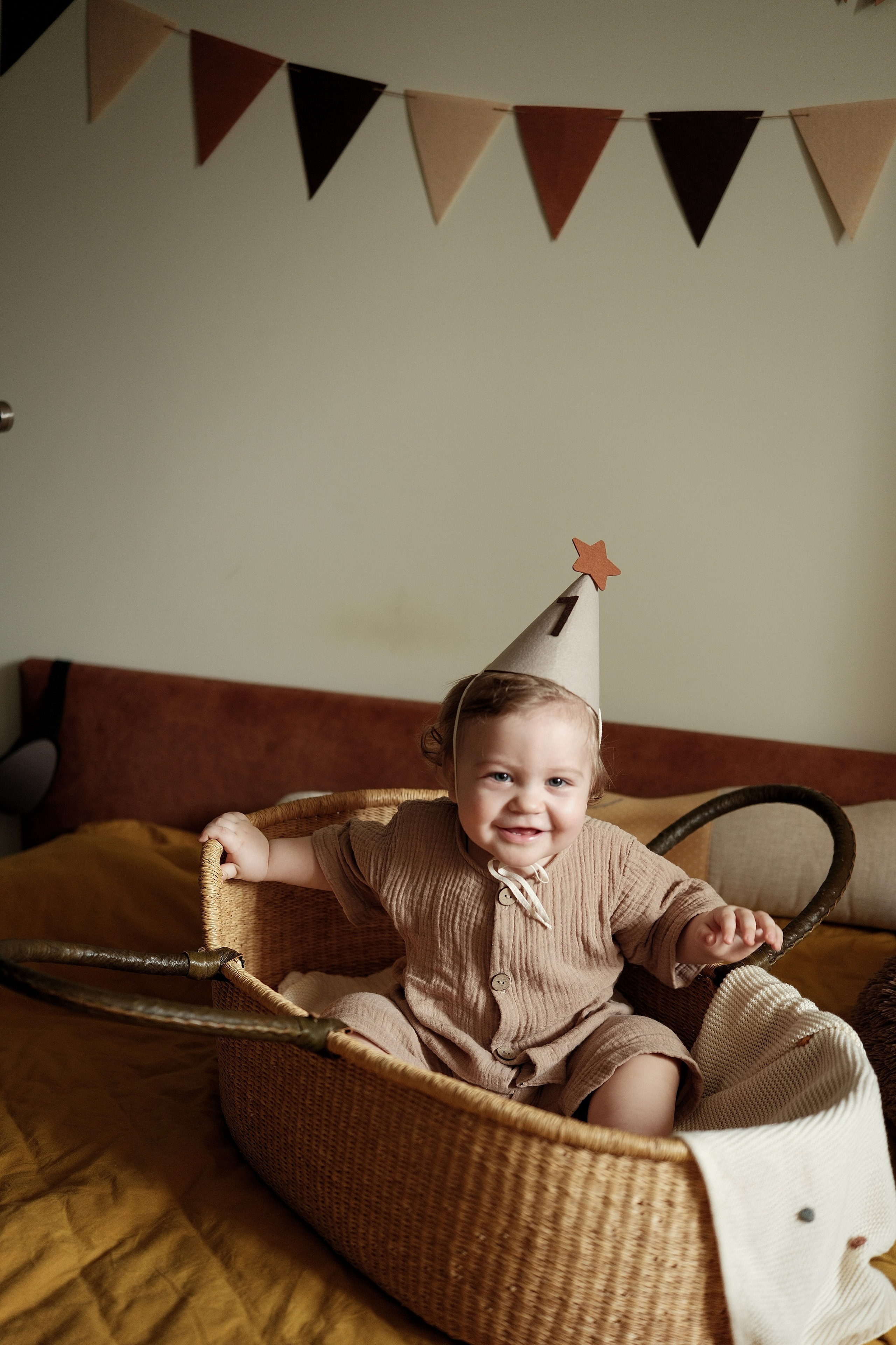 Годик Мирону. Семейный детский ньюборн фотограф в Москве Марта Петрова