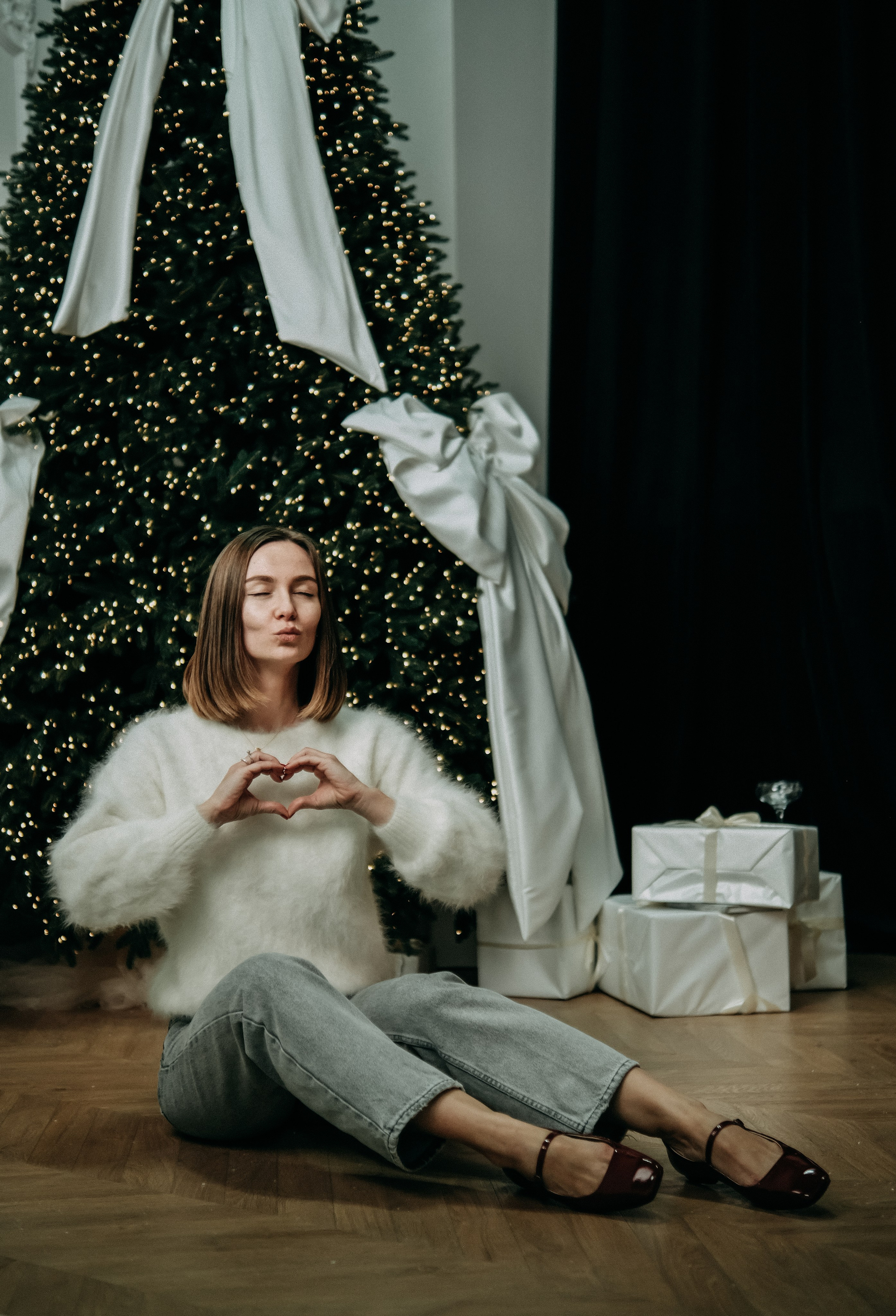 Новогодний фото-девичник. Портретный фотограф в Новороссийске|Елизавета Кулакова