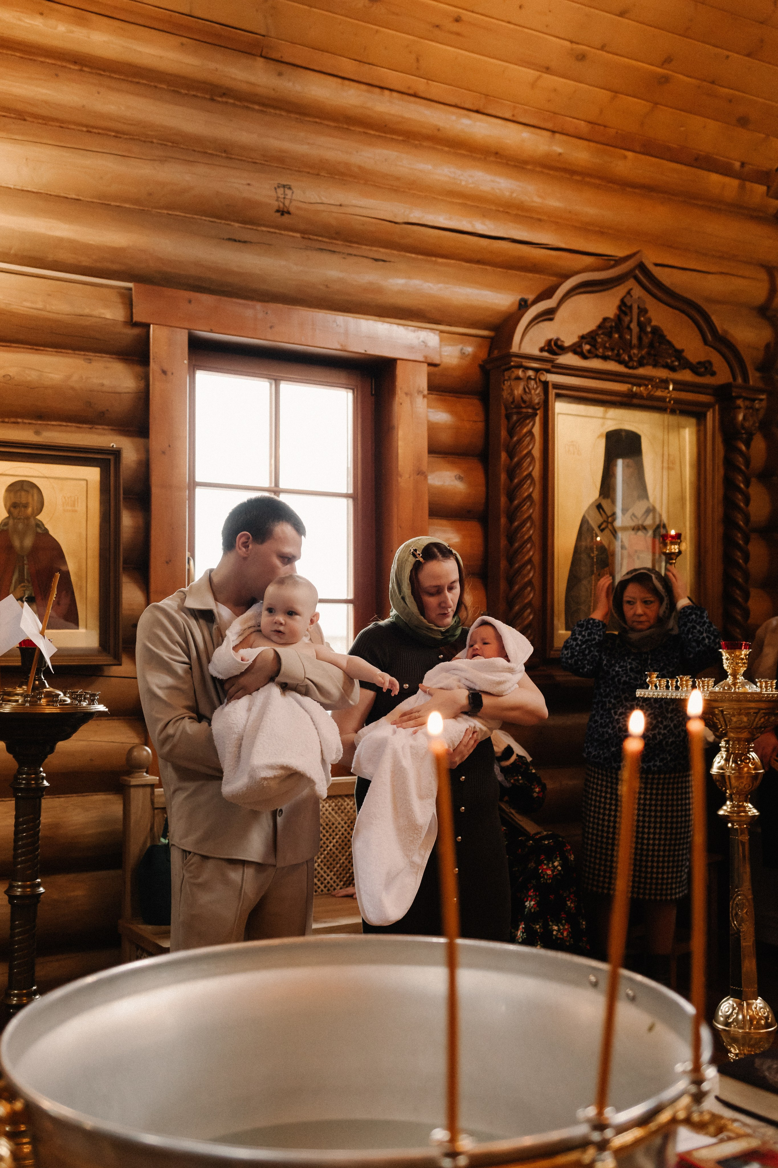 Крещение Платона и Софии. Семейный и детский фотограф в Нижнем Новгороде Буслаева Мария