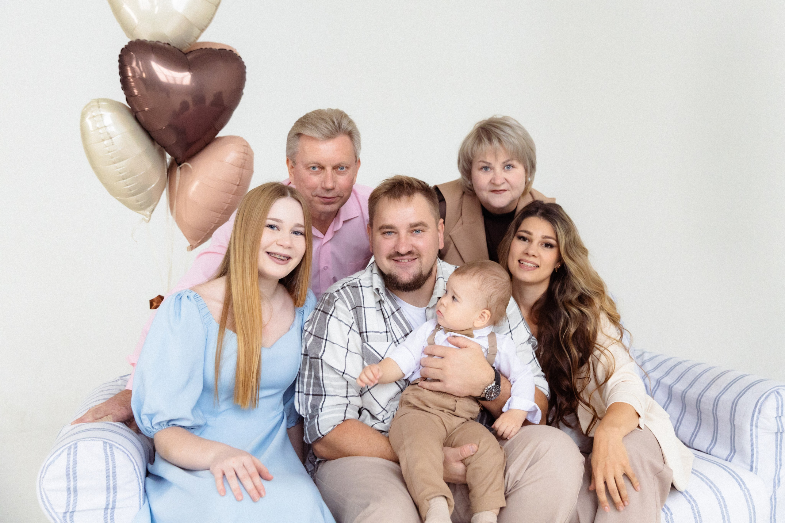 Вся семья в сборе. Фотограф в Нижнем Новгороде Воробьева Анжела