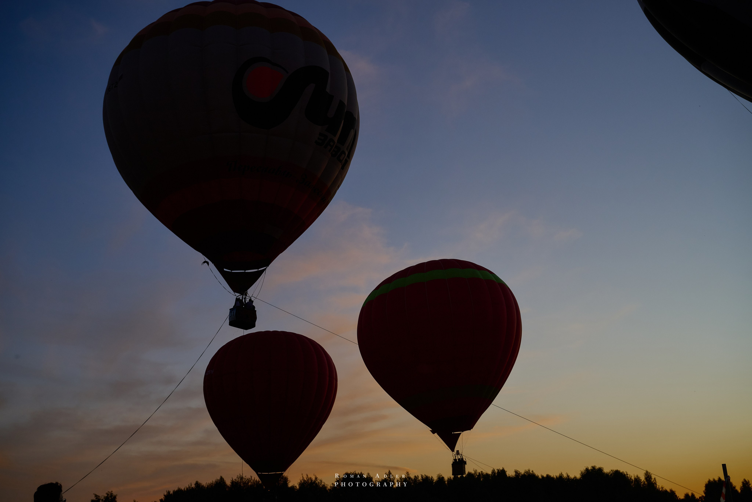 Фестиваль воздухоплавания «Золотое кольцо России». Фотограф Роман Адлер