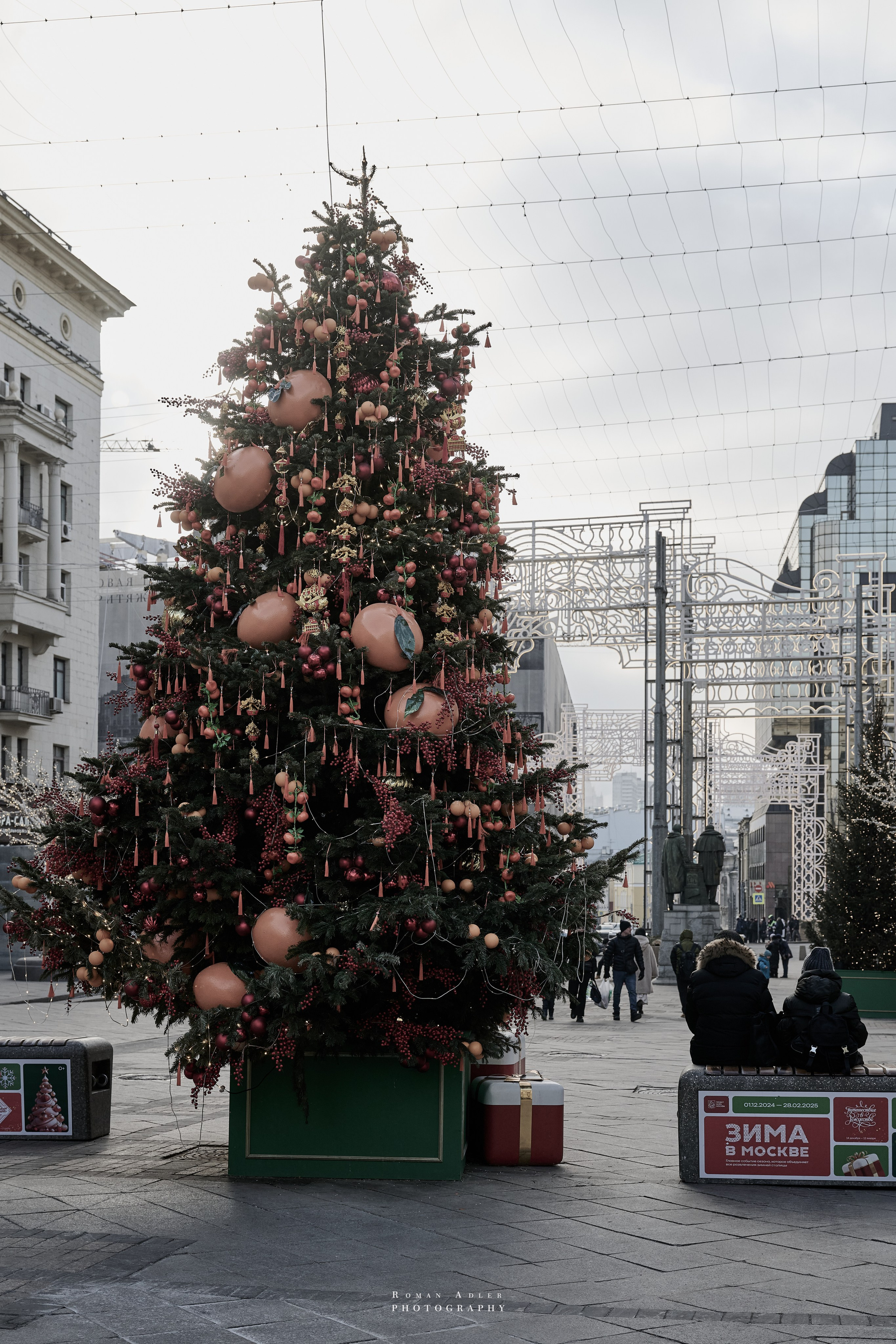 Февральская Москва. Фотограф Роман Адлер