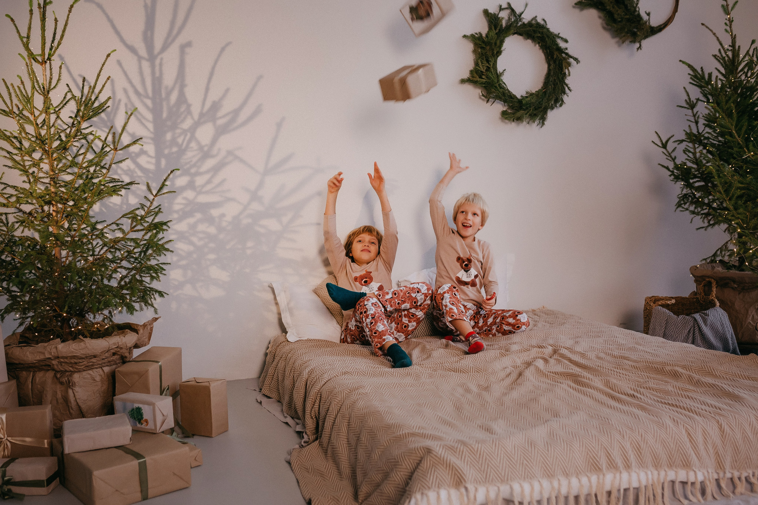 Женя и Лёша +4 Новогодняя. Семейный фотограф в Сургуте