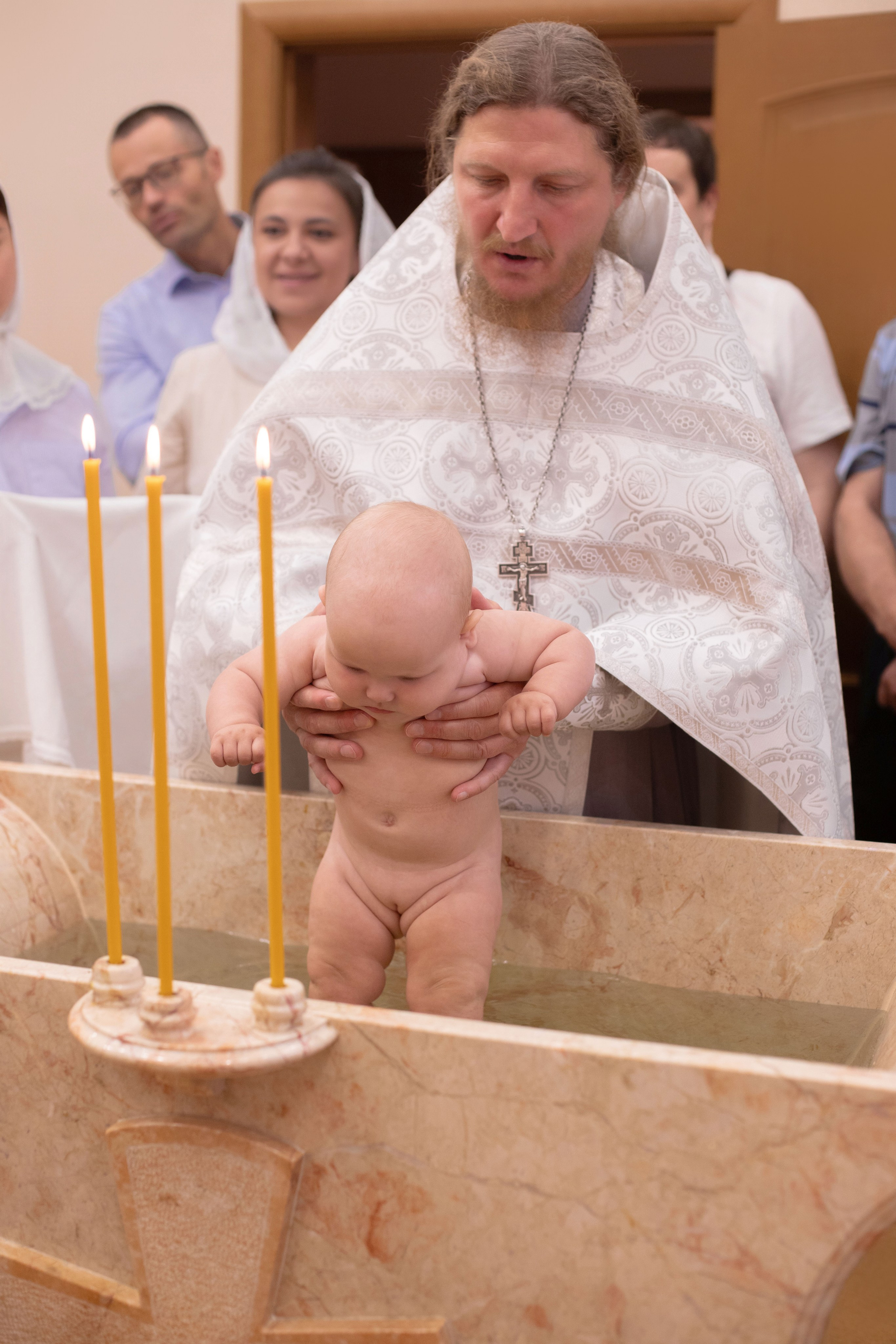 Таинство Крещения. Фотограф новорожденных в Москве Кристина Ткач