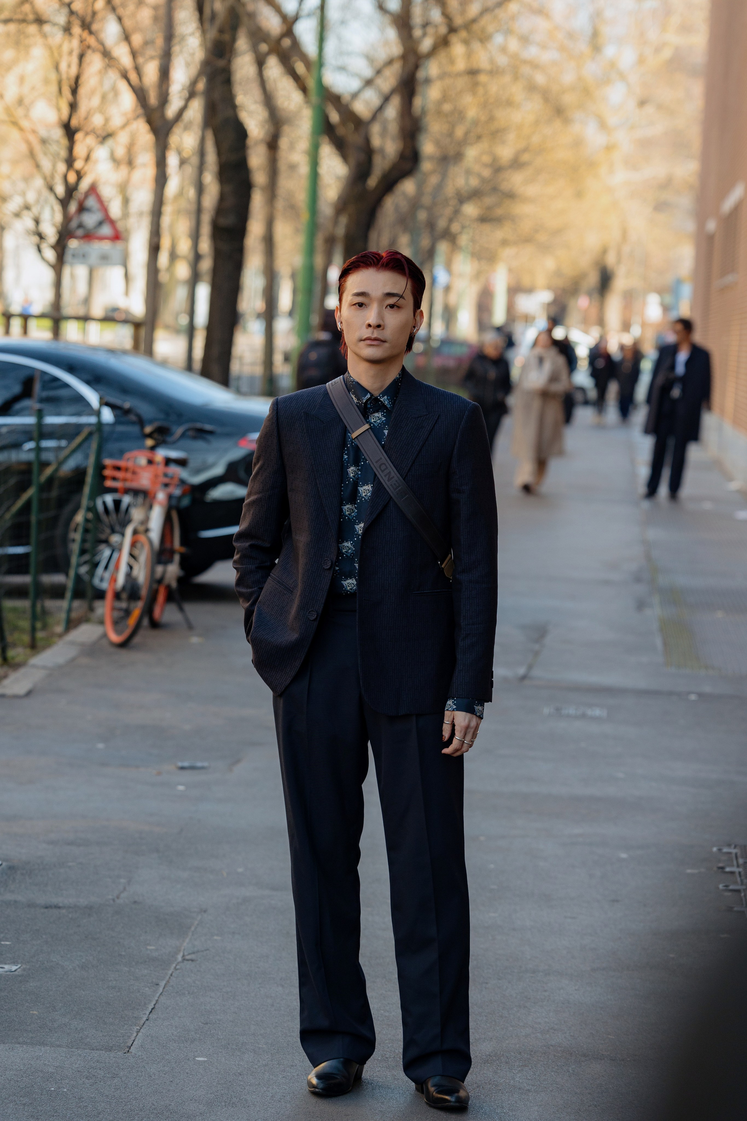 Milan Mens fashion week FW 24/25 FENDI. Photographer in Milan Ivan Goncharov