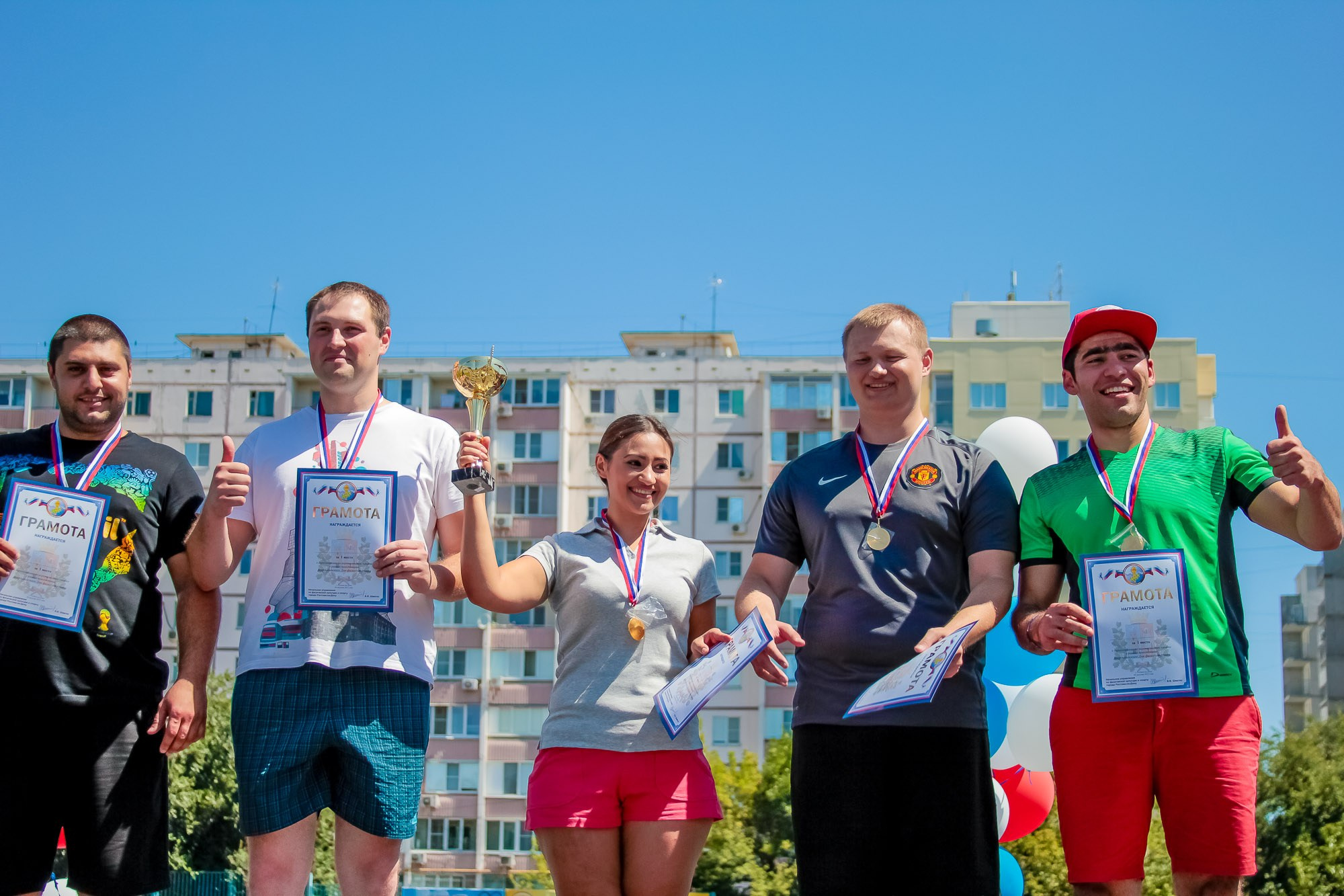 День Физкульт. Максим Матвийченко и Виктория Басова профессионалы своего дела