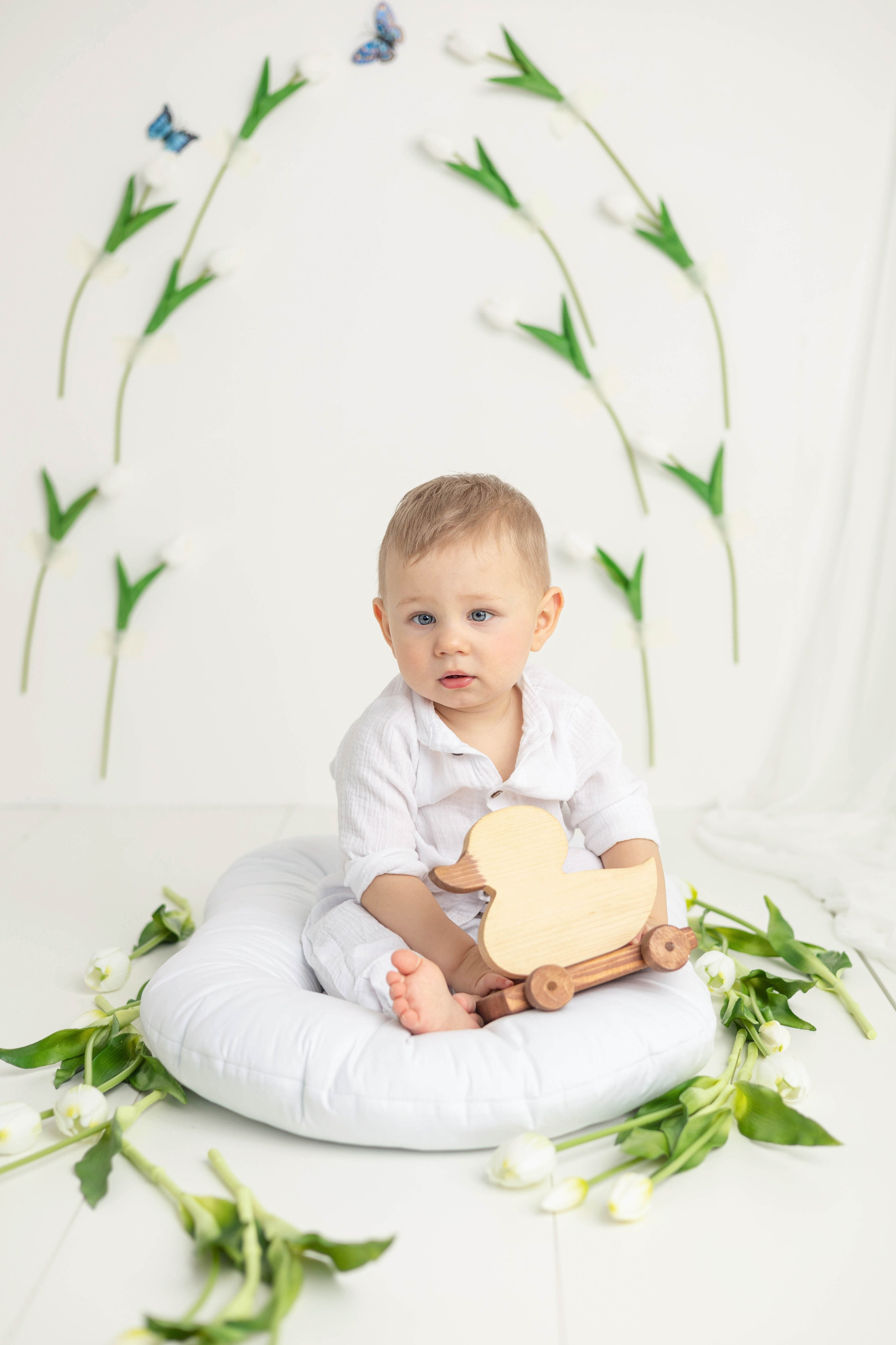 «Весна». «Вкадре» — фотосессия новорожденных Тула | детский фотограф в Туле