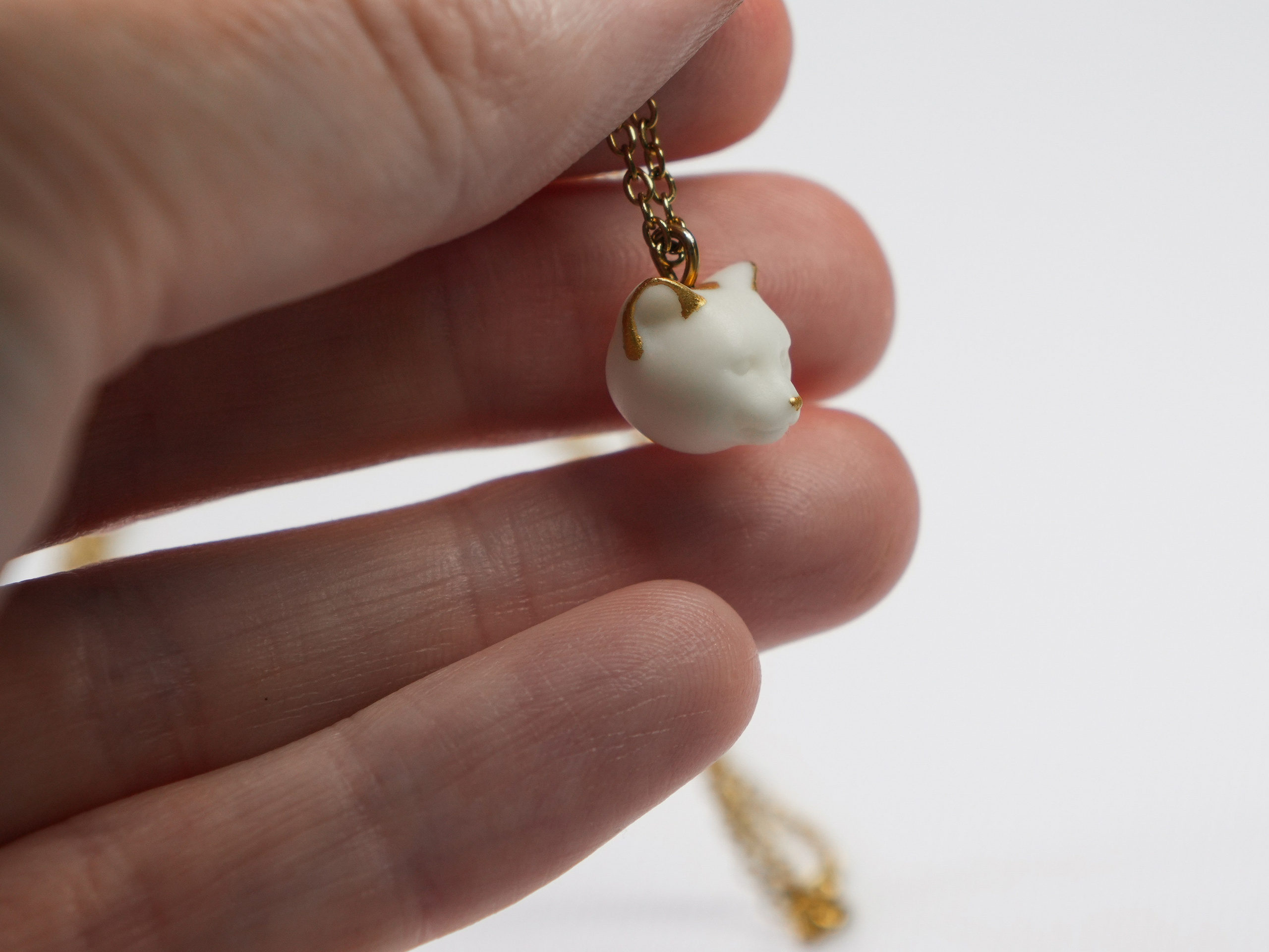 Мордочка 2 500 руб. Авторские Шарнирные куклы и украшения из фарфора Алексаны Лавринчук