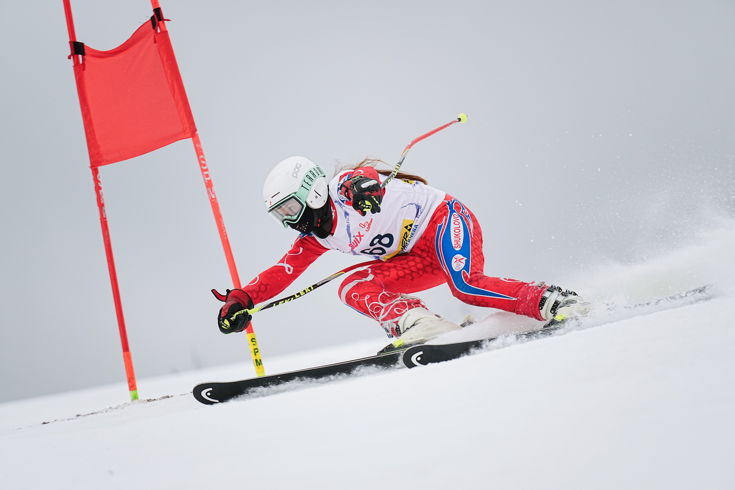 Горные лыжи. Первенство Центрального Федерального Округа. GS U14 Шуколово. Фотограф Студитский Евгений