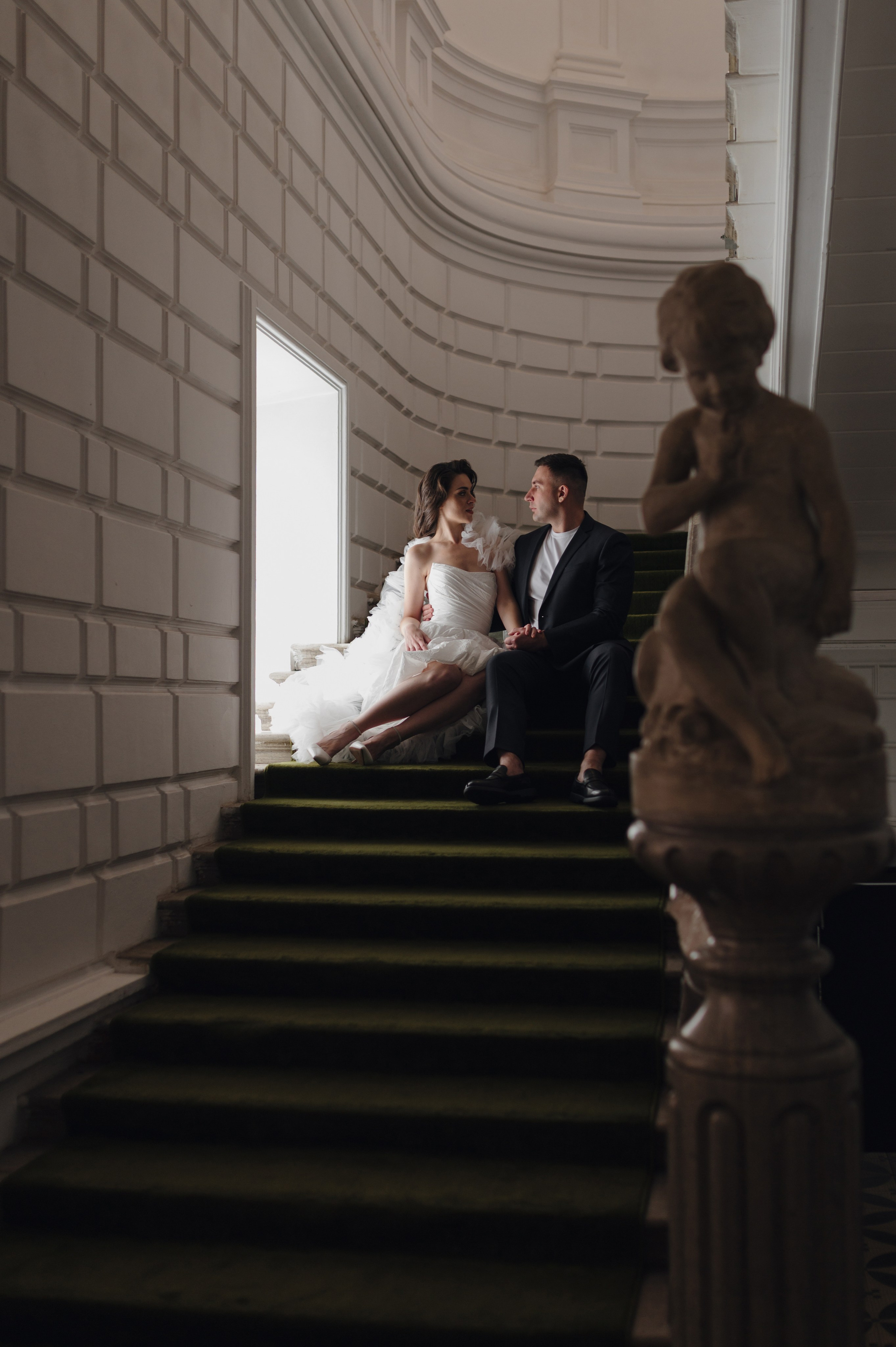 Елизавета и Константин. Особняк Спиридонова. Свадебный фотограф Москва и Санкт-Петербург. Анастасия Чудина