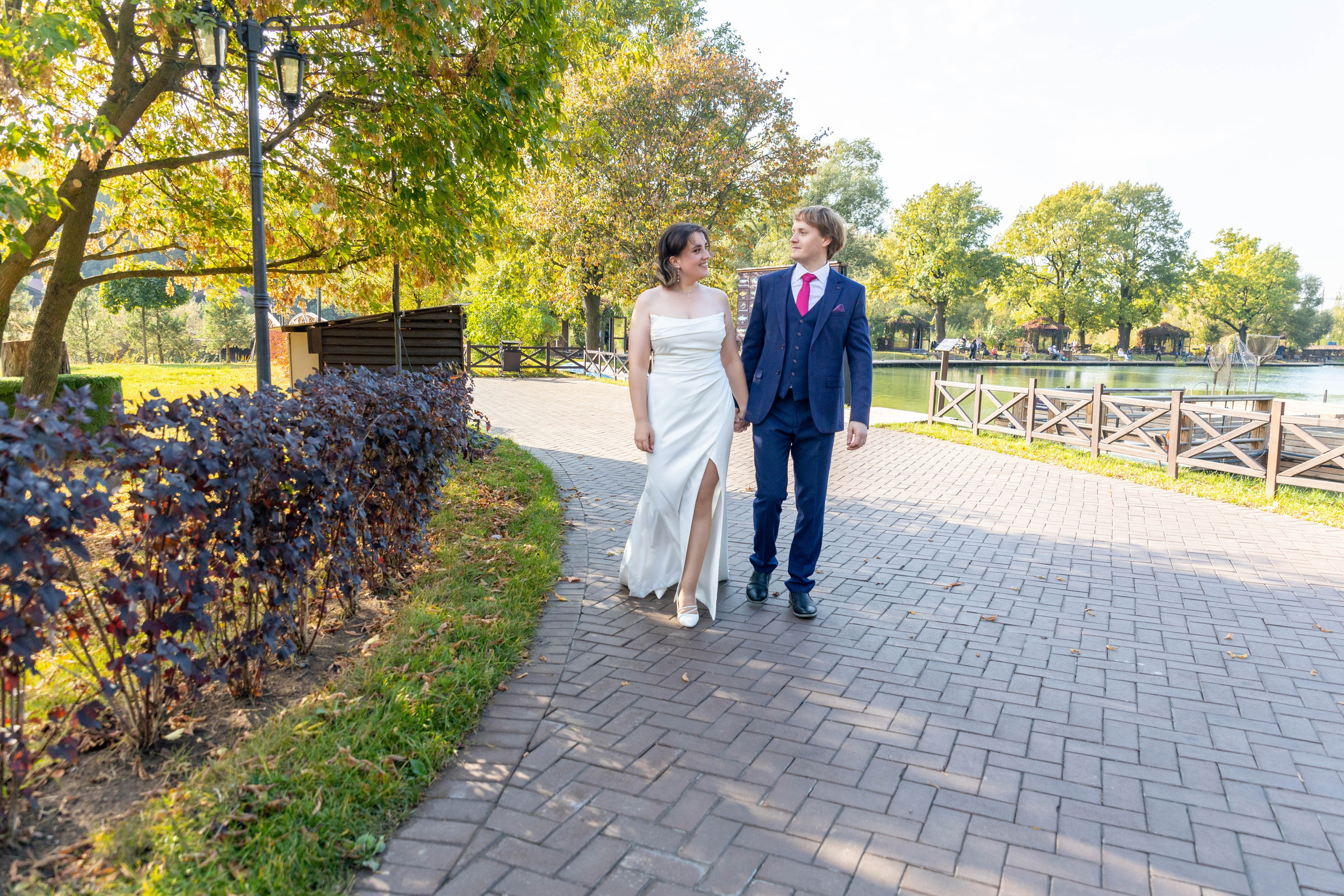 Свадебный день в Москве. Свадебный фотограф Александра Мяскова