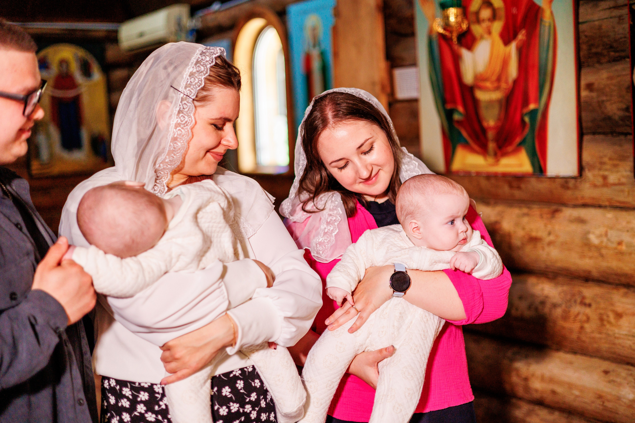 Крещение близняшек. Свадебный и семейный фотограф в Армавире