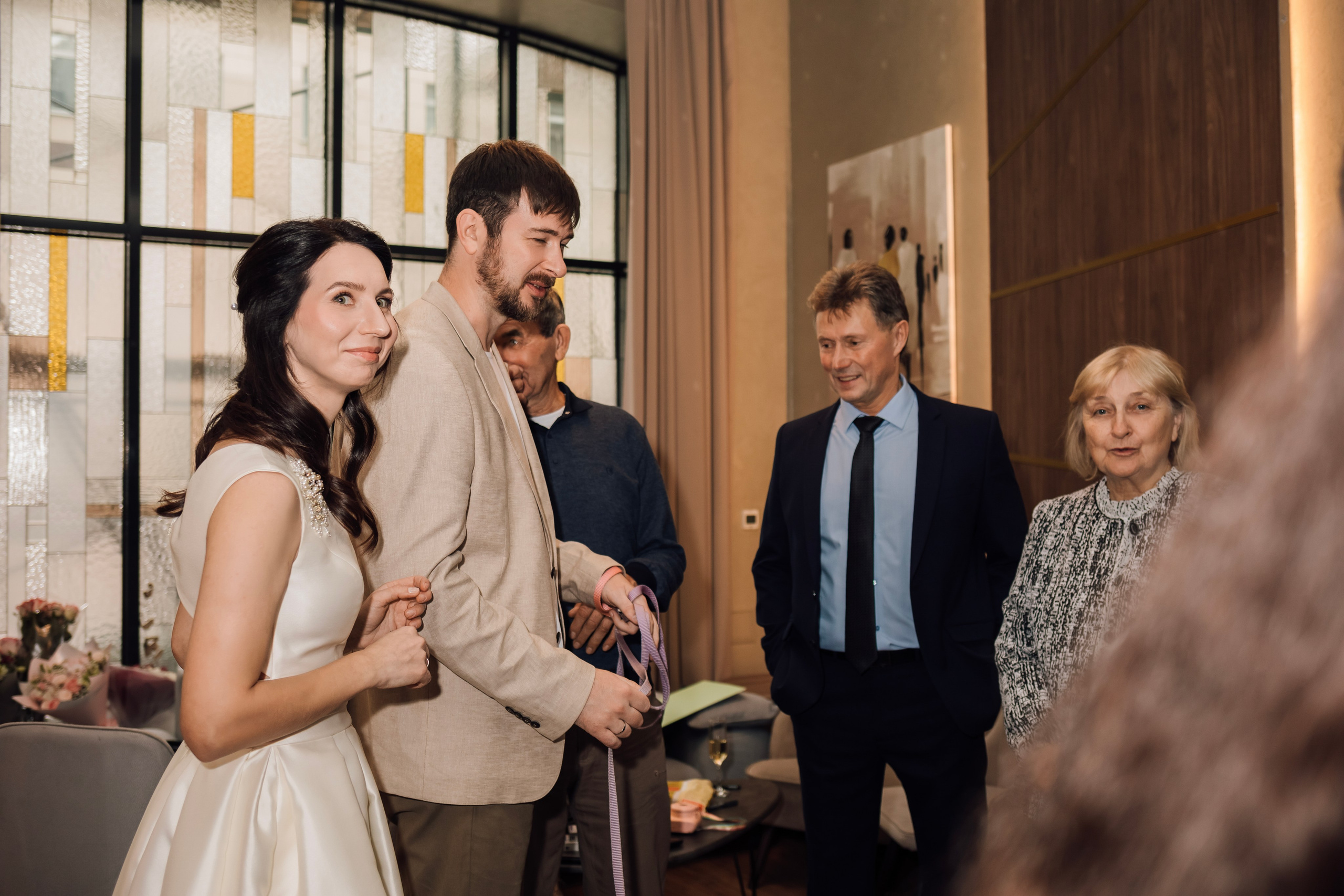 Таня и Миша. Свадьба в лофте. Свадебный и семейный фотограф в Москве Евгения Лисина