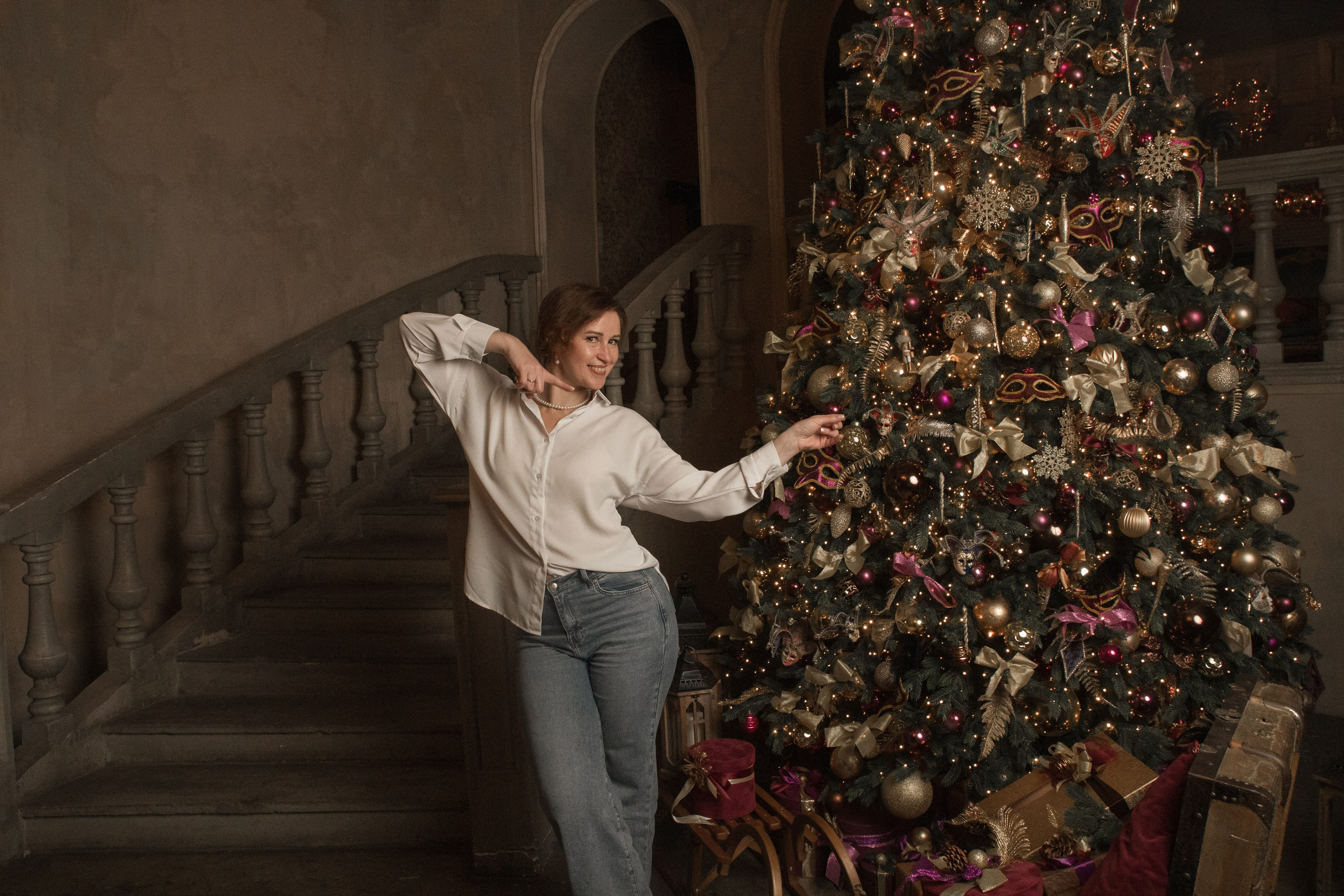 Новогодняя история для Юлии✨. Женский портрет и немного больше в Санкт-Петербурге