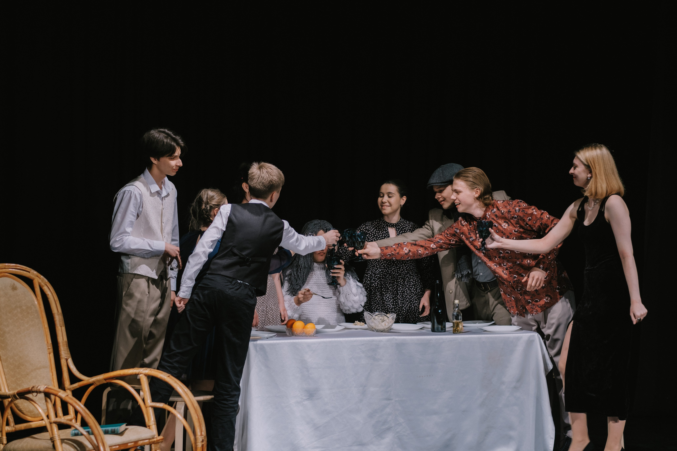 Детская театральная студия «Ирбис», спектакль. Репортажный и портретный фотограф в Москве Илья Спиридонов