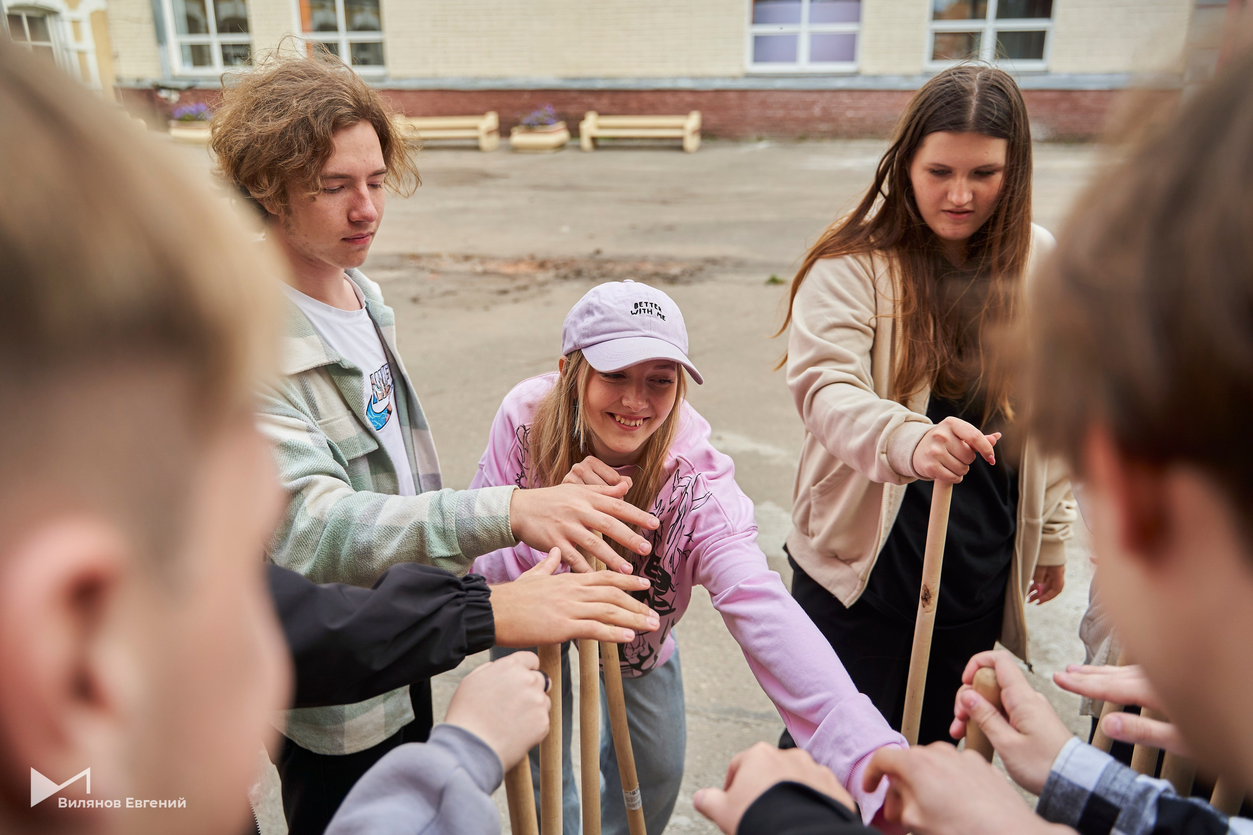Мероприятие «Веревка» для первокурсников ННГАСУ. Репортажный фотограф Вилянов Евгений. Нижний Новгород