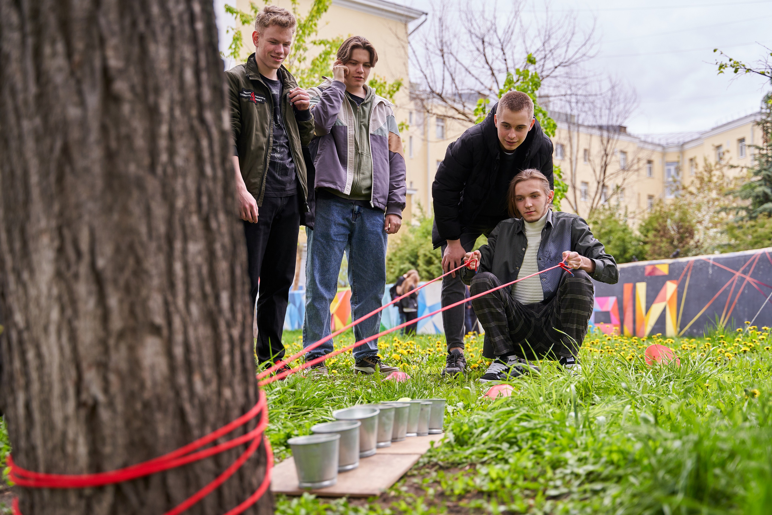 Городской квест в рамках регионального фестиваля «Учись без границ». Репортажный фотограф Вилянов Евгений. Нижний Новгород