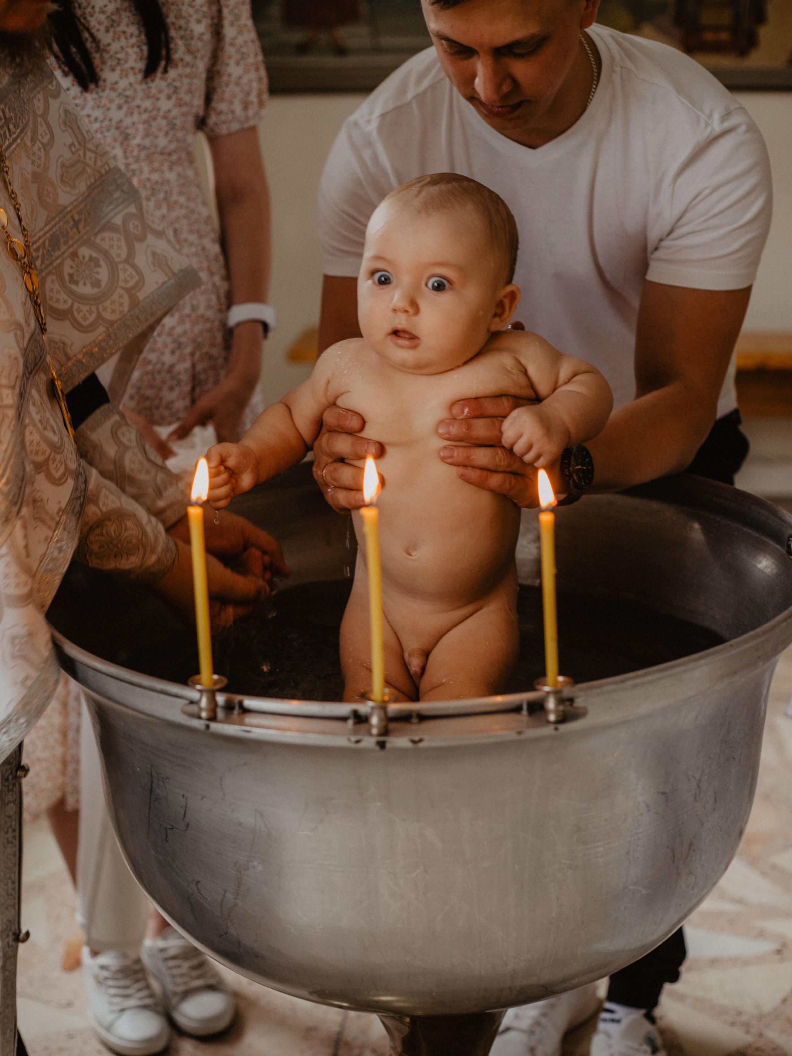 Крещение Мирона. Семейный и детский фотограф в  г. Екатеринбурге Холодова Юлия