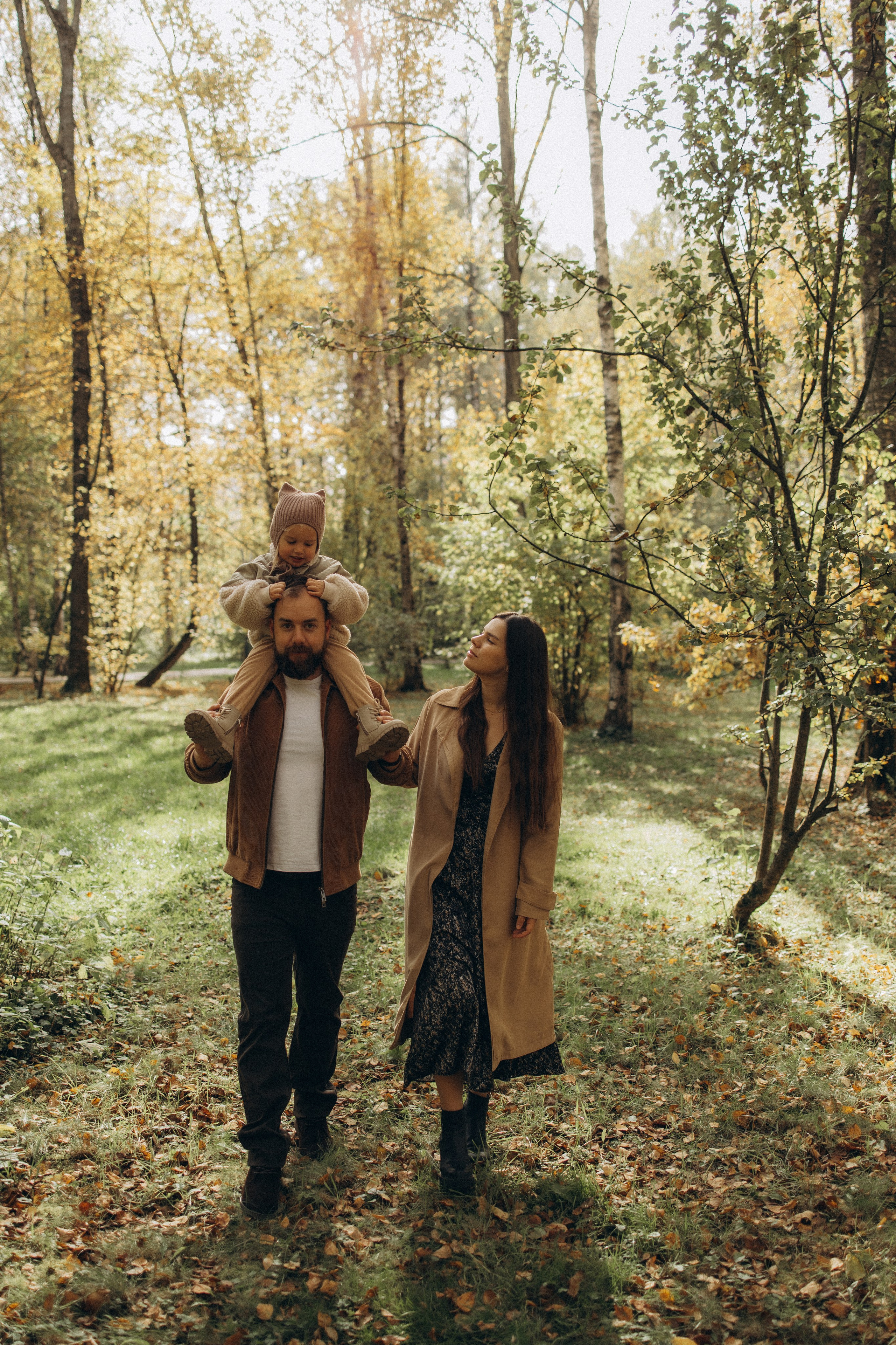Одним осенним днем. Семейный фотограф в Москве Анастасия Шалда
