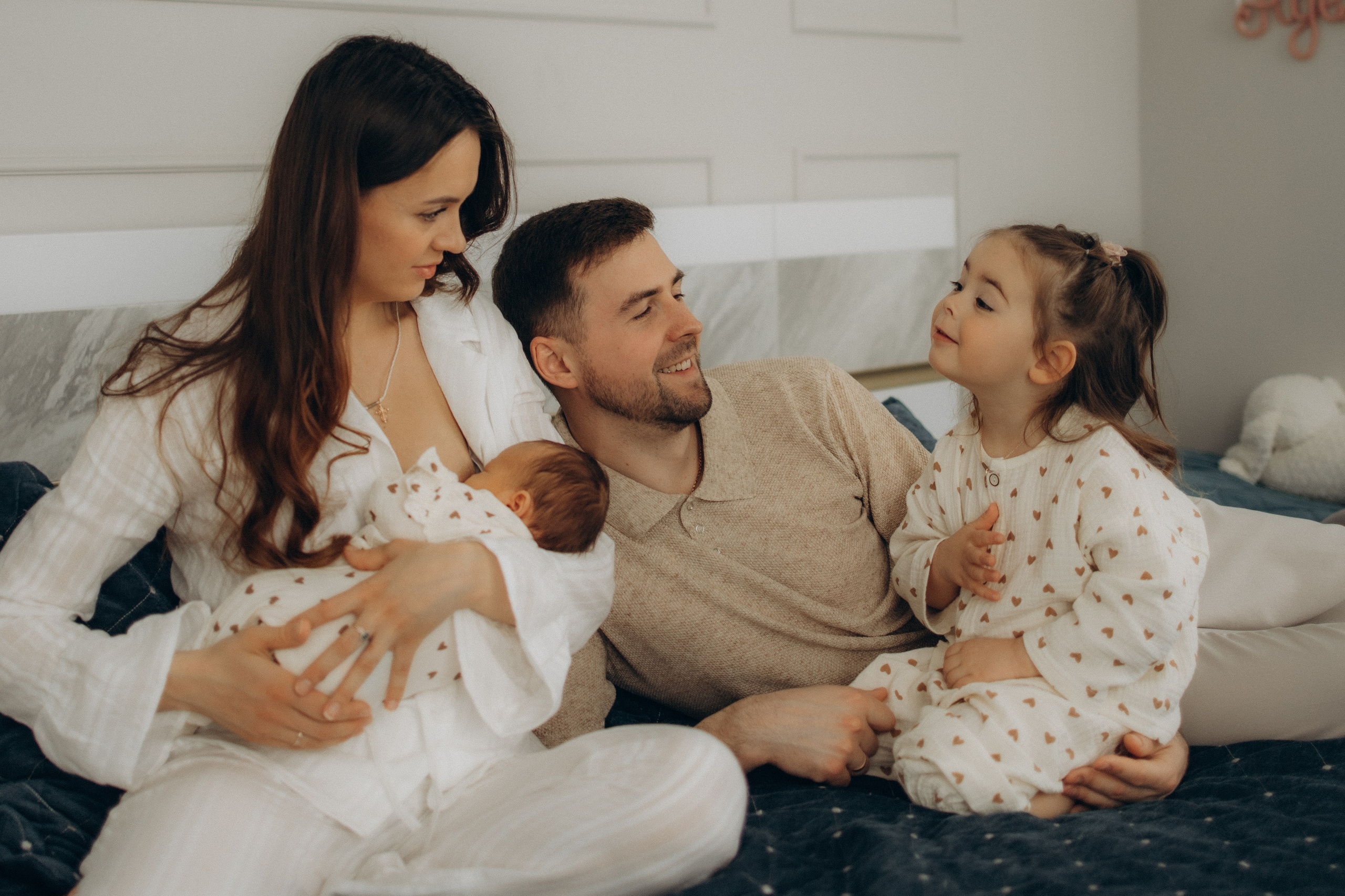 Маленькая кроха Есения. Семейный фотограф в Москве Анастасия Шалда