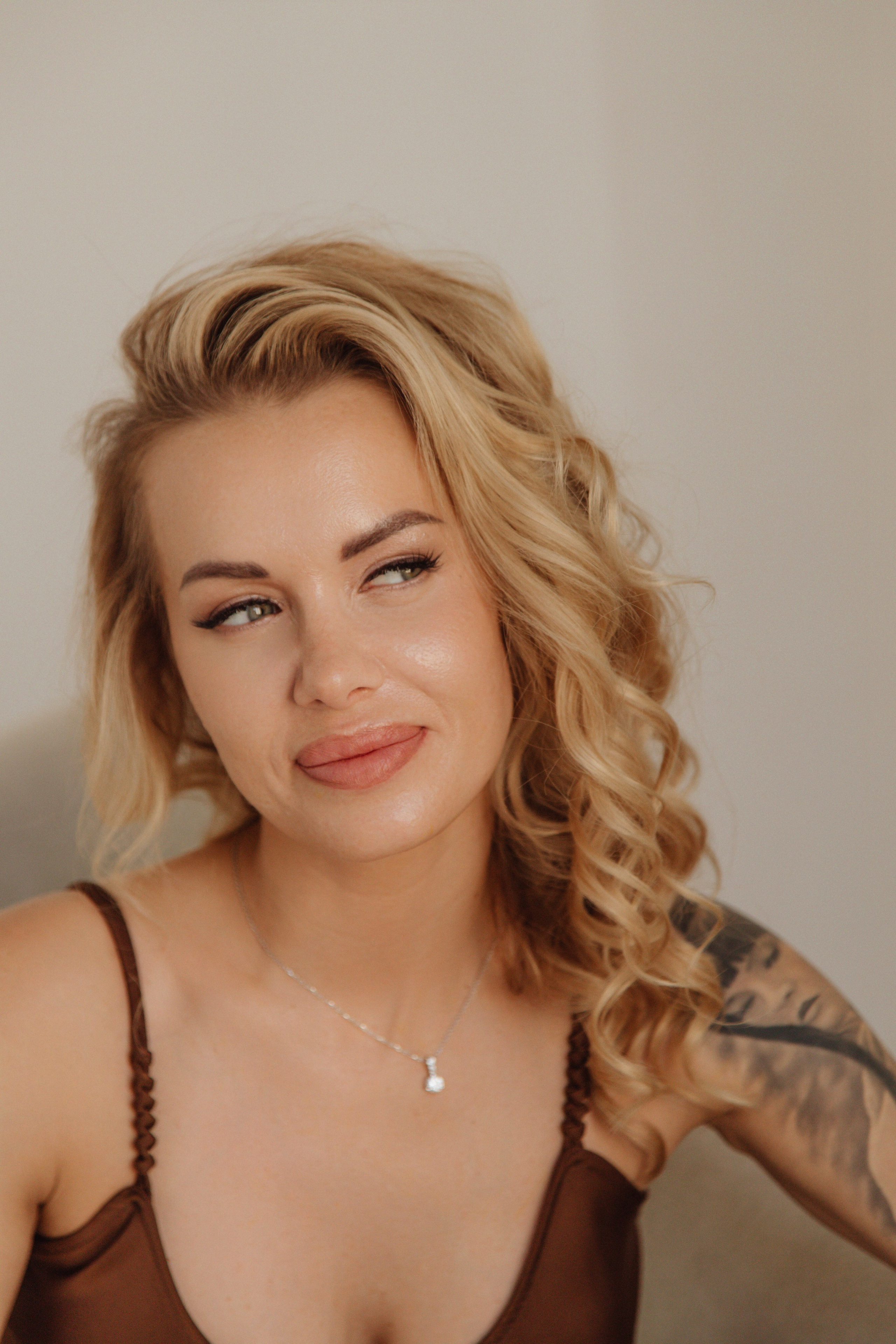 Олеся. Фотосессия на улице и в студии. Фотограф Ксения Третьякова, Санкт-Петербург