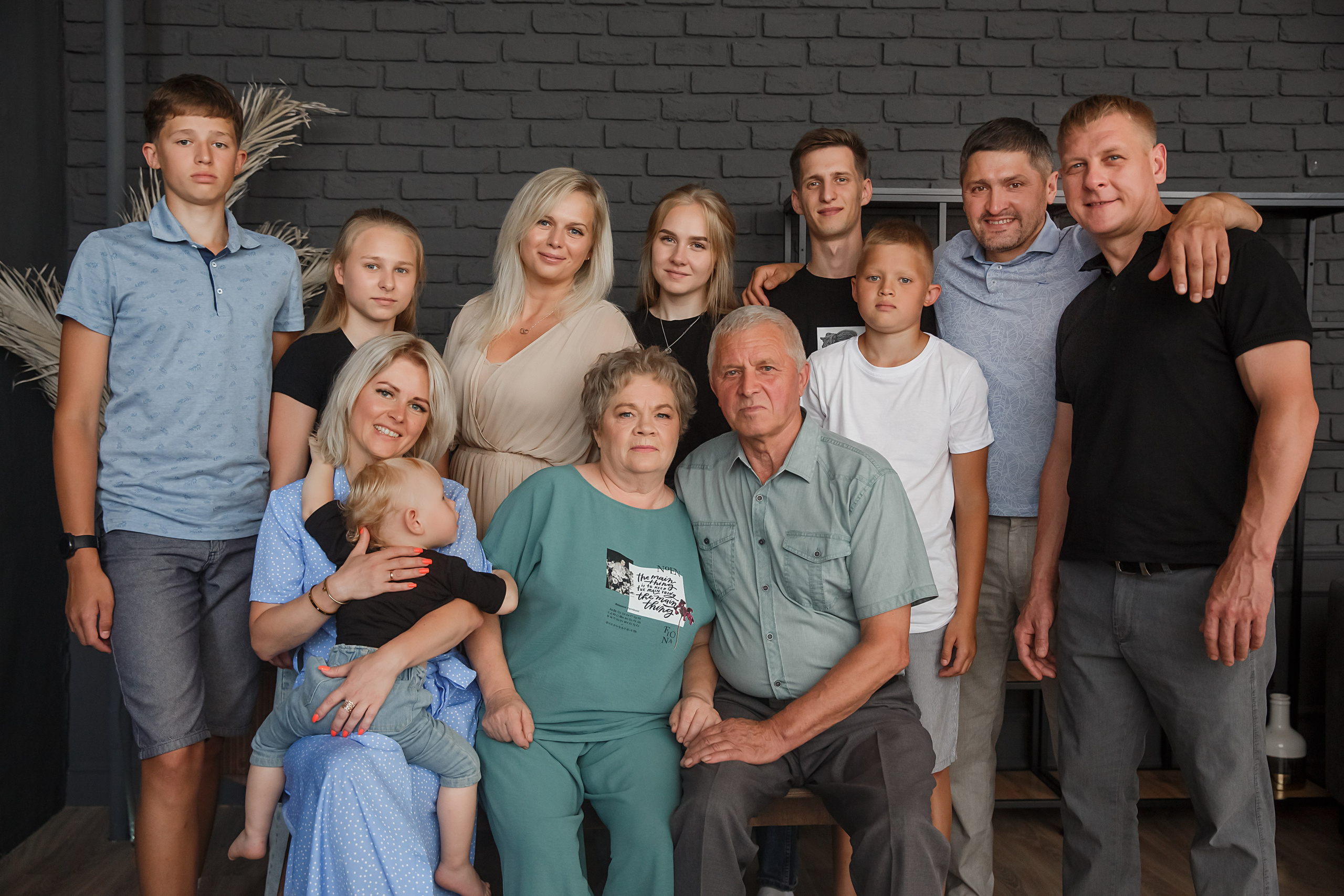 Семейная съемка в студии. Свадебный, семейный и детский фотограф Набережные Челны