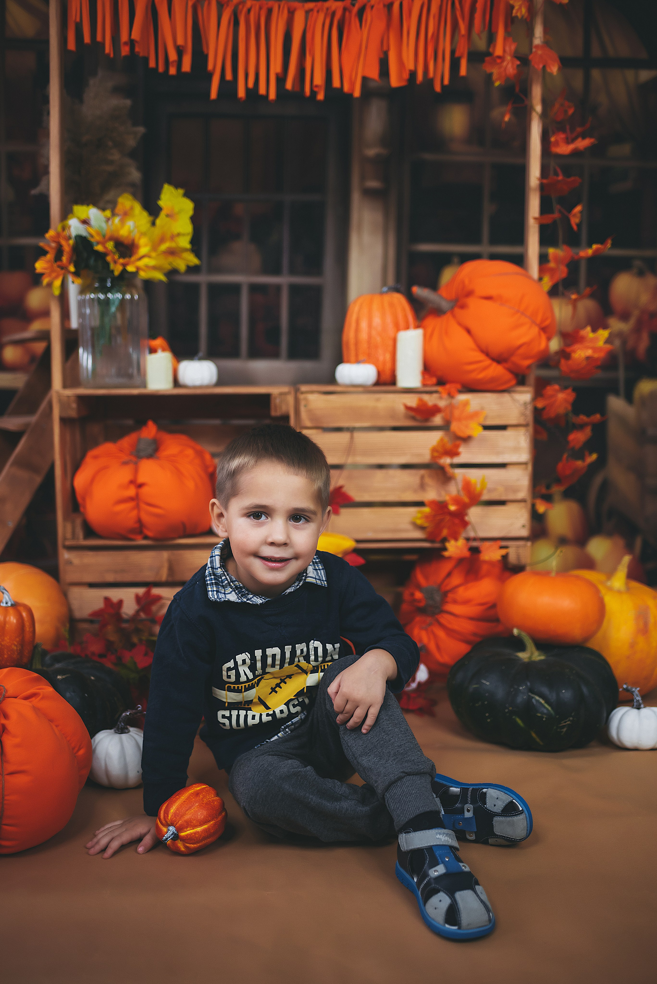 ПРОЕКТ осенний «Тыковки». Семейный и детский фотограф в Тейково