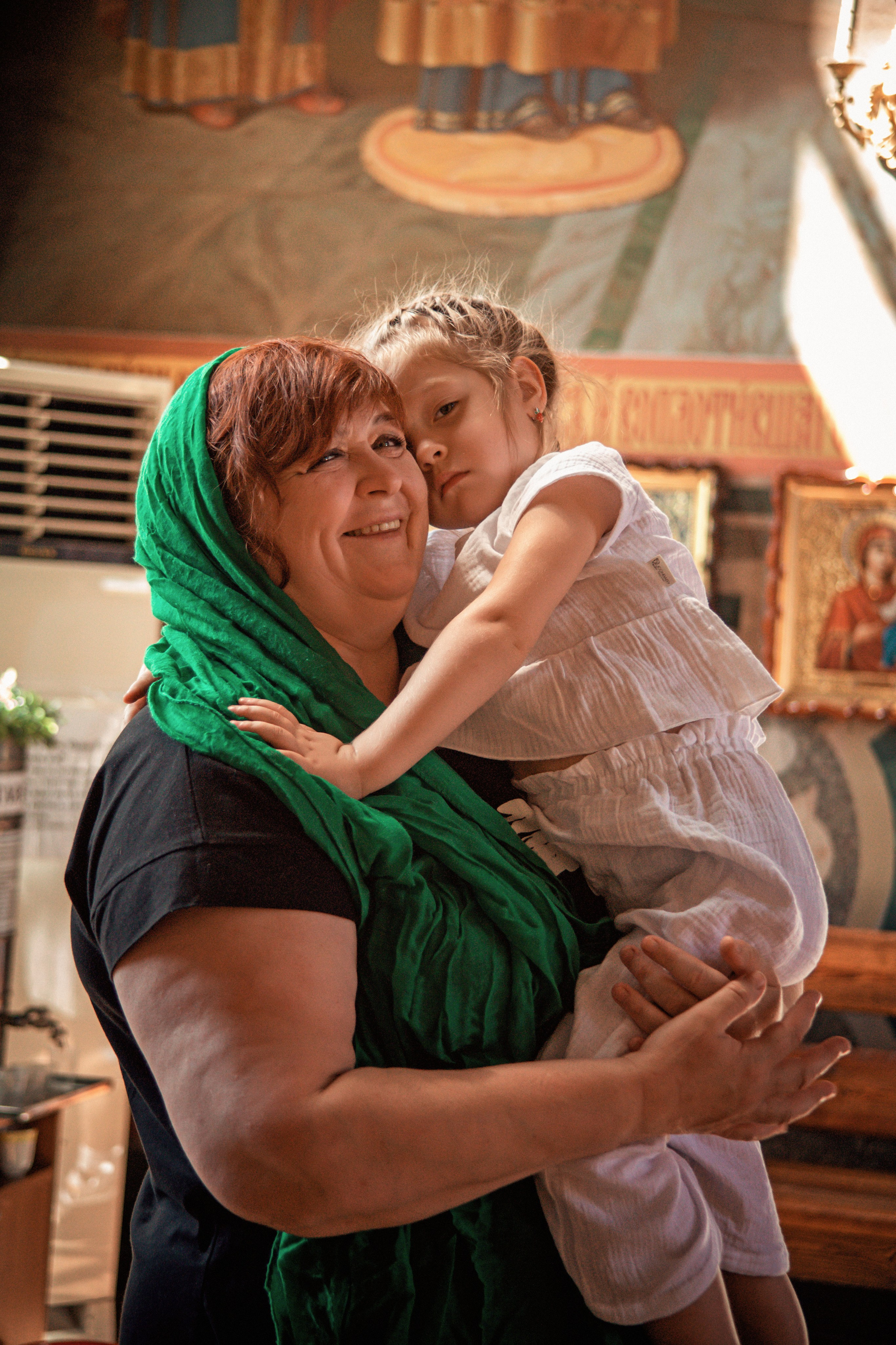 Общее крещение. Семейный и детский фотограф в Москве Ольга Кривенцова