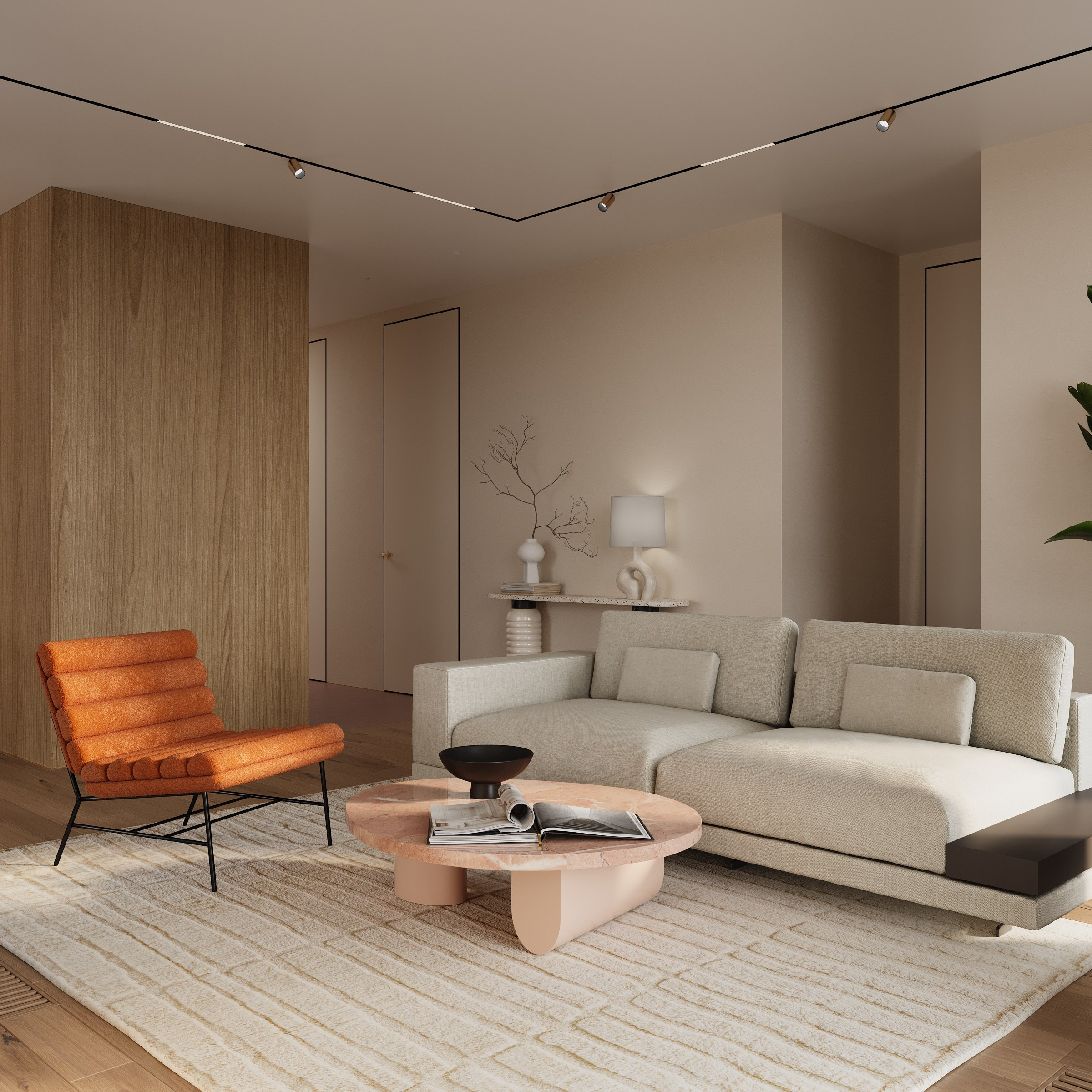 Квартира в Москве 1. Визуализация дизайна интерьера