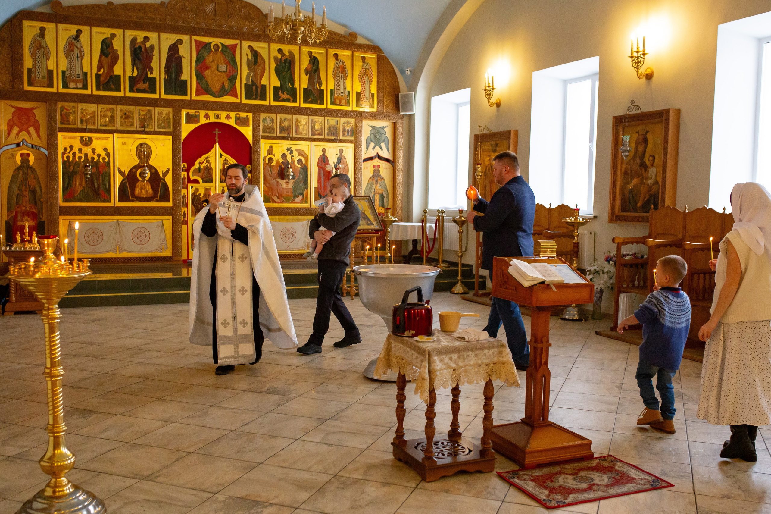 Крещение Филиппа. Репортажный фотограф в Москве