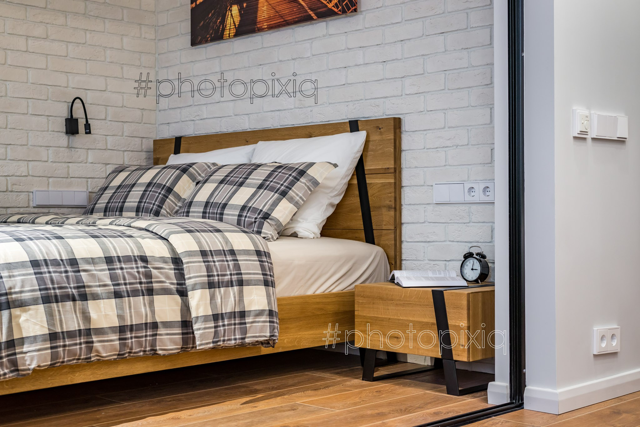 Интерьерная съёмка квартиры в стиле лофт. Интерьерная съёмка и виртуальные туры — Интерьерный фотограф Кузнецов Сергей (photopixiq)