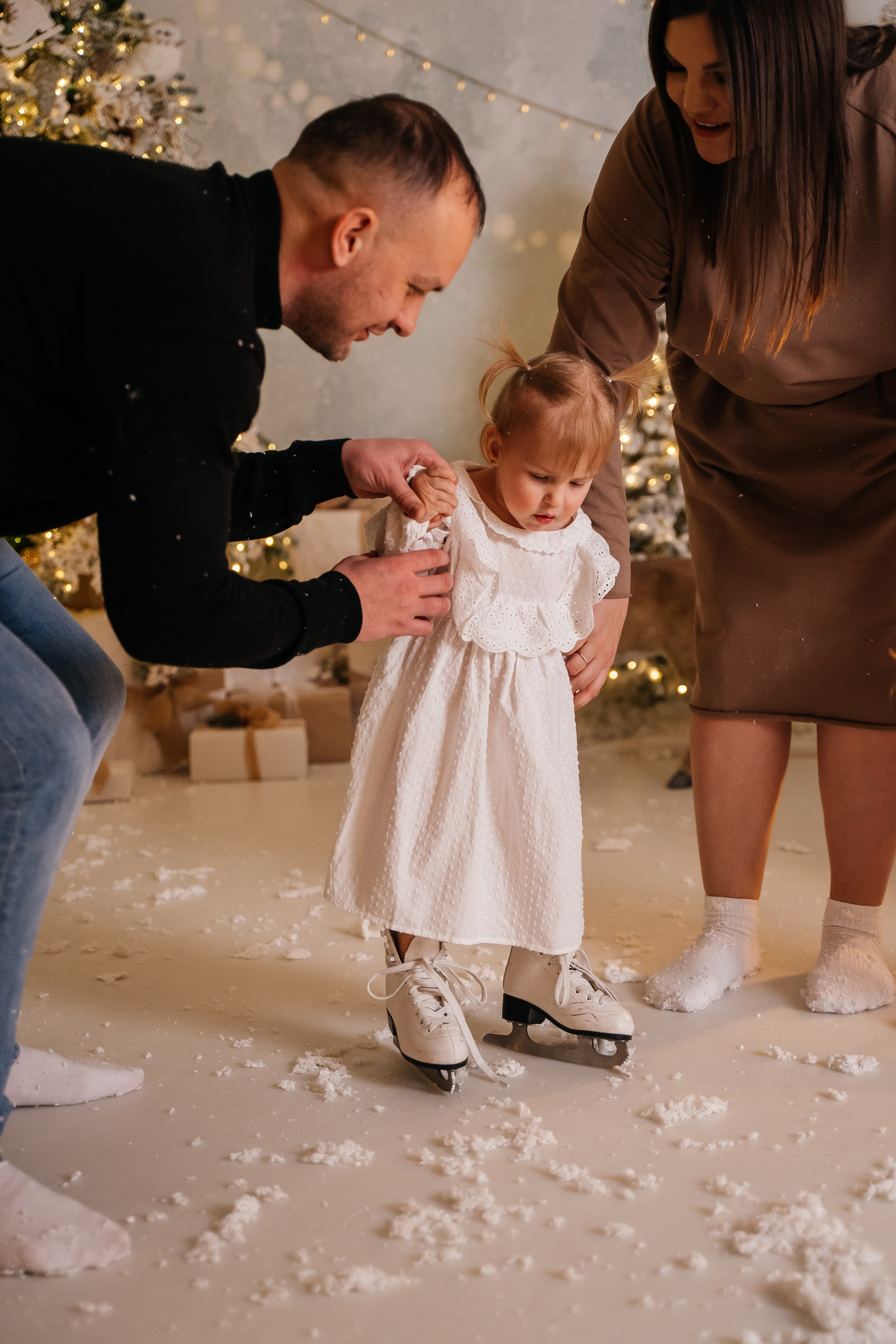 Новогодняя история двух принцесс. Свадебный и семейный фотограф в Новосибирске Синицына Наталья