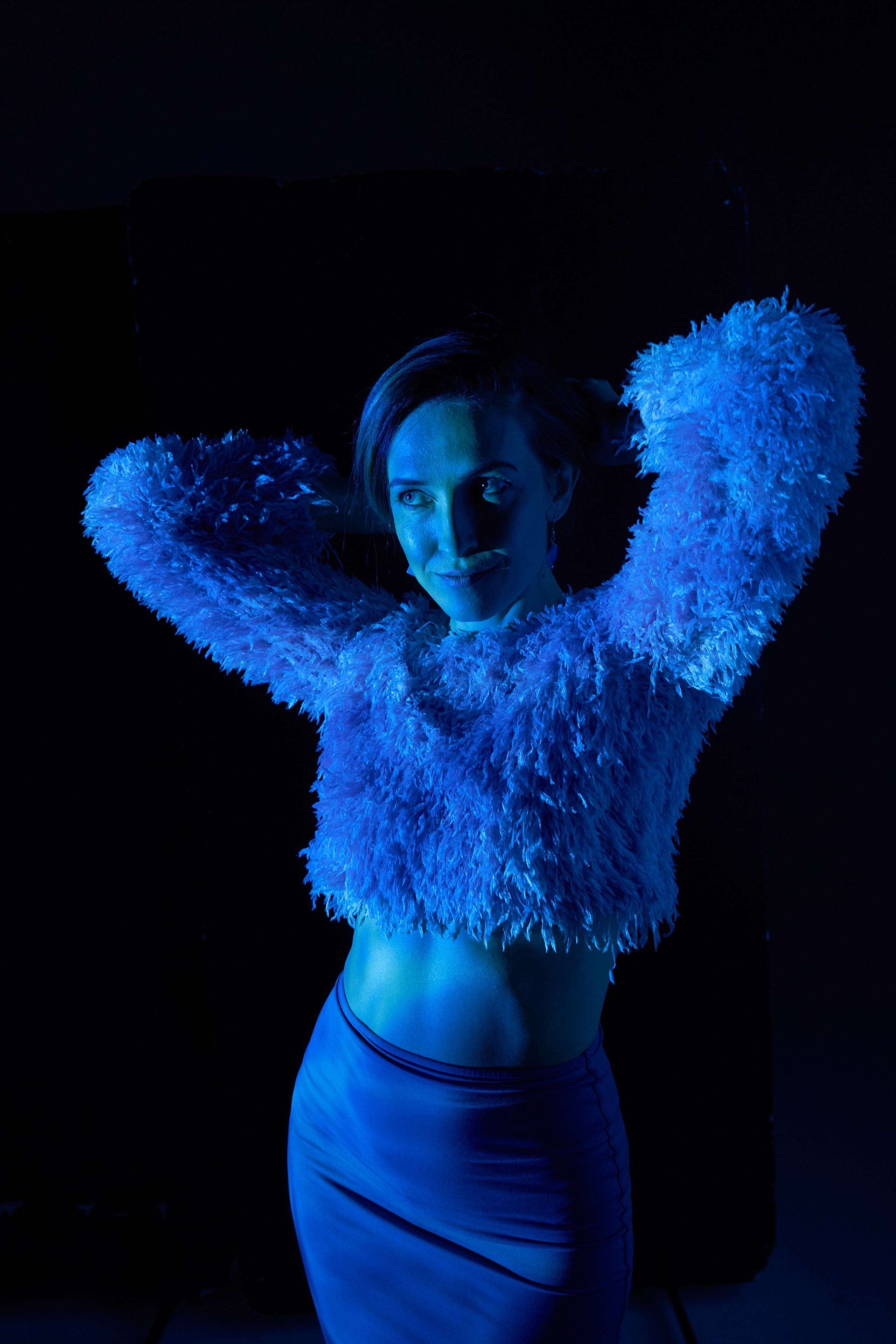 Фотосессия с проектором. Фотограф Serg Nekraov. Фотосъемка Москва и МО